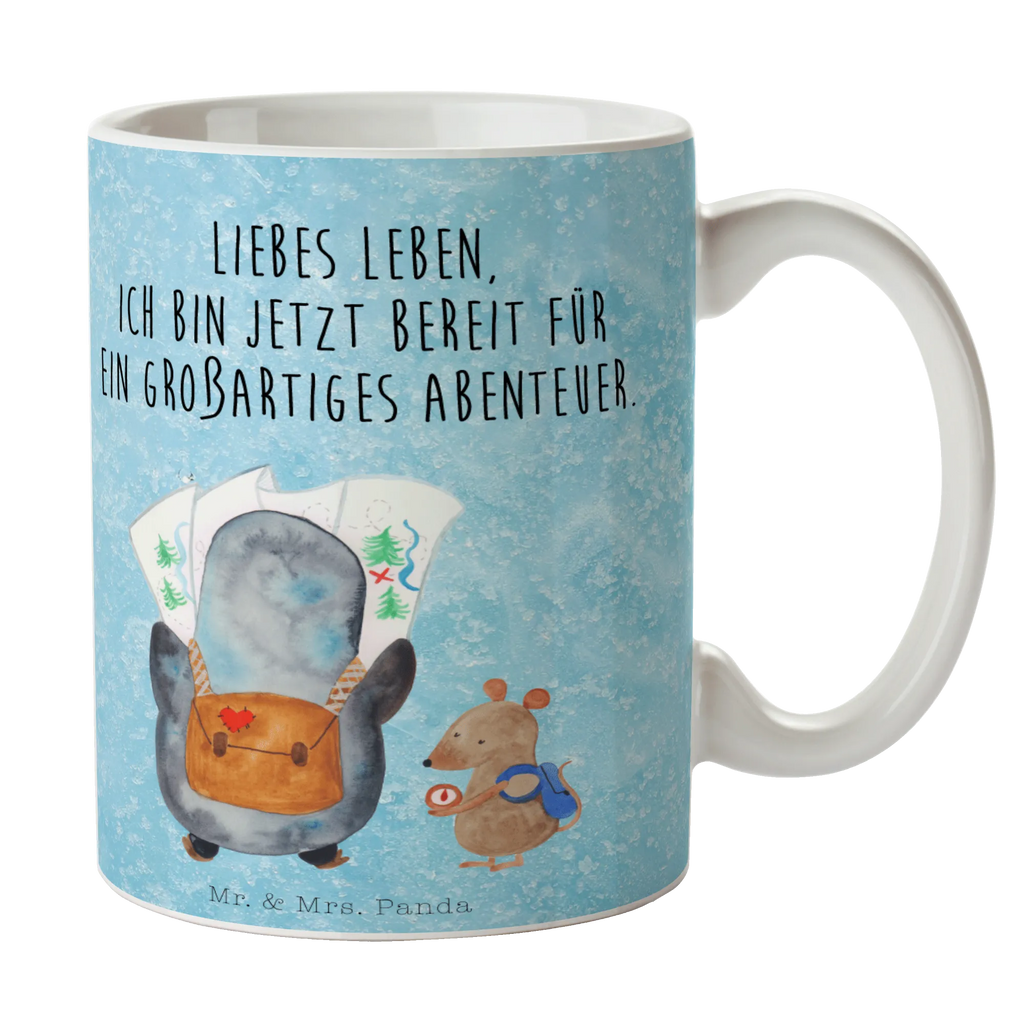 Tasse Pinguin & Maus Wanderer kaffeetasse bedruckt, Mug, milchkaffeetasse, Keramikbecher, Tasse mit Motiv, Becher, Sprüchetasse, Frühstückstasse, Pott, Motivtasse, Trinktasse, Bürobecher, Designtasse, Keramiktasse, Kaffeepott, statement tasse, Henkelbecher, Teetasse, tasse für kaffee, design tasse, Kakaotasse, Bedruckte Tasse, kaffeetasse keramik, kaffeebecher bedruckt, heißgetränkebecher, Bürotasse, Teepott, Geschenktasse, Dekotasse, Coffee Mug, schöne tasse, hochwertige tasse, Frühstücksbecher, tasse für büro, Henkeltasse, Kaffeetasse, Trinkbecher, Kaffeebecher, Tasse mit Spruch, haferl, kaffeebecher keramik, Tasse, Teebecher, Pinguin, Abenteurer, Pinguine, Wandern, Wanderlust, Ausflug, Abenteuer, Roadtrip