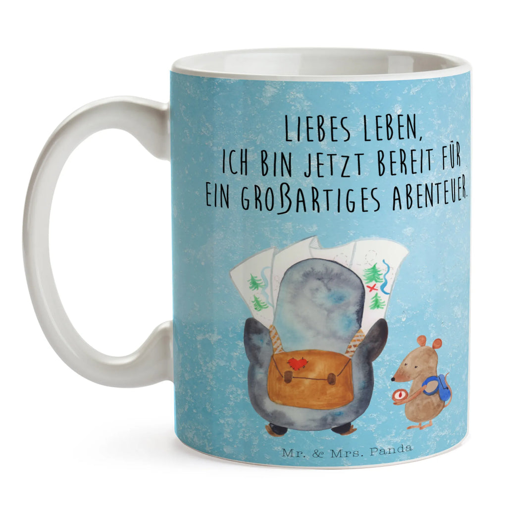Tasse Pinguin & Maus Wanderer kaffeetasse bedruckt, Mug, milchkaffeetasse, Keramikbecher, Tasse mit Motiv, Becher, Sprüchetasse, Frühstückstasse, Pott, Motivtasse, Trinktasse, Bürobecher, Designtasse, Keramiktasse, Kaffeepott, statement tasse, Henkelbecher, Teetasse, tasse für kaffee, design tasse, Kakaotasse, Bedruckte Tasse, kaffeetasse keramik, kaffeebecher bedruckt, heißgetränkebecher, Bürotasse, Teepott, Geschenktasse, Dekotasse, Coffee Mug, schöne tasse, hochwertige tasse, Frühstücksbecher, tasse für büro, Henkeltasse, Kaffeetasse, Trinkbecher, Kaffeebecher, Tasse mit Spruch, haferl, kaffeebecher keramik, Tasse, Teebecher, Pinguin, Abenteurer, Pinguine, Wandern, Wanderlust, Ausflug, Abenteuer, Roadtrip