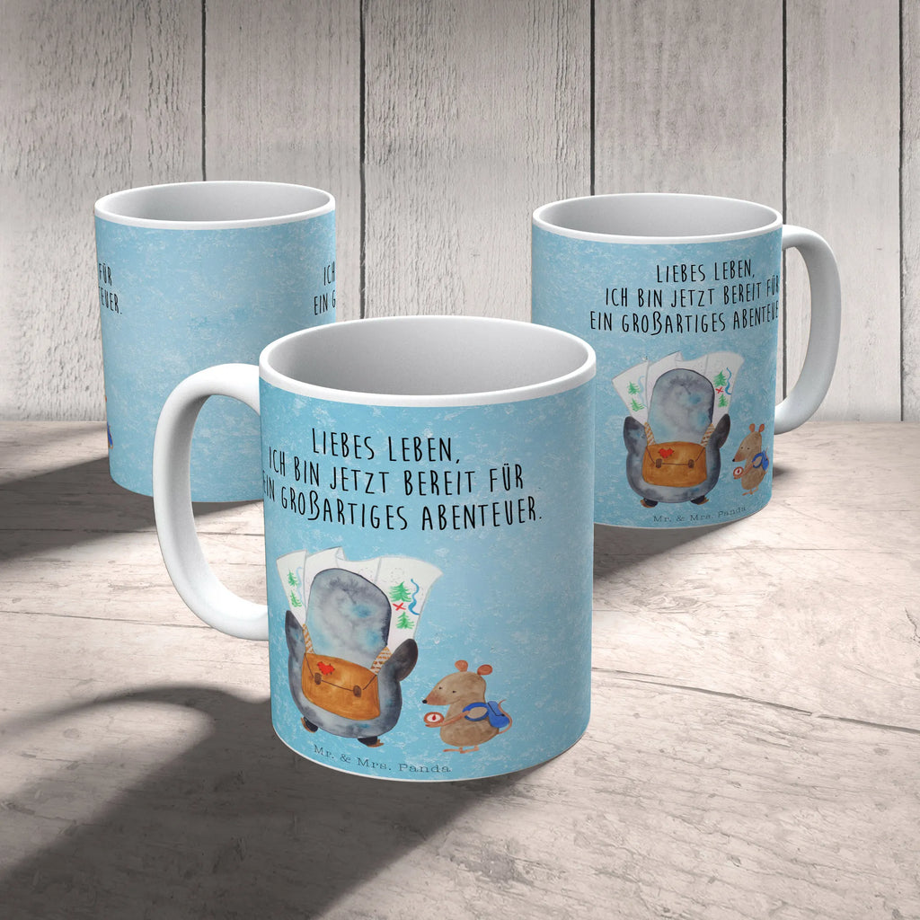 Tasse Pinguin & Maus Wanderer kaffeetasse bedruckt, Mug, milchkaffeetasse, Keramikbecher, Tasse mit Motiv, Becher, Sprüchetasse, Frühstückstasse, Pott, Motivtasse, Trinktasse, Bürobecher, Designtasse, Keramiktasse, Kaffeepott, statement tasse, Henkelbecher, Teetasse, tasse für kaffee, design tasse, Kakaotasse, Bedruckte Tasse, kaffeetasse keramik, kaffeebecher bedruckt, heißgetränkebecher, Bürotasse, Teepott, Geschenktasse, Dekotasse, Coffee Mug, schöne tasse, hochwertige tasse, Frühstücksbecher, tasse für büro, Henkeltasse, Kaffeetasse, Trinkbecher, Kaffeebecher, Tasse mit Spruch, haferl, kaffeebecher keramik, Tasse, Teebecher, Pinguin, Abenteurer, Pinguine, Wandern, Wanderlust, Ausflug, Abenteuer, Roadtrip