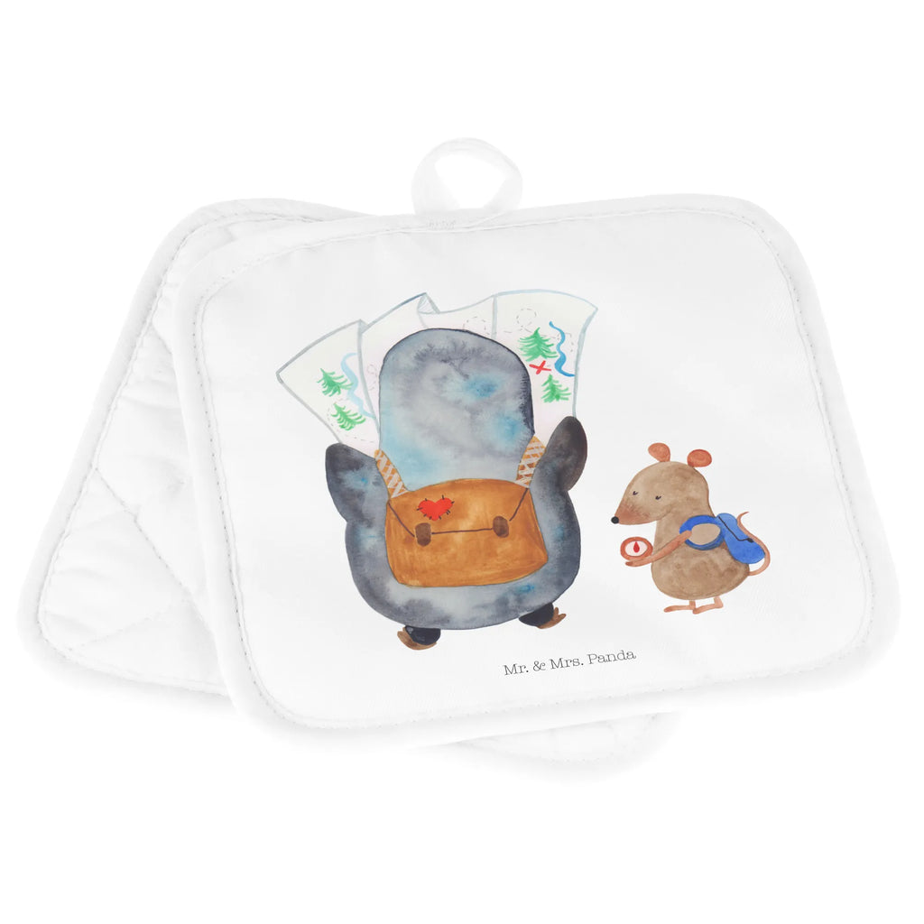 2-elementowy zestaw podkładek pod garnki Pingwin i Mysz Wędrowcy Topflappen Set, Ofenhandschuh, Topfuntersetzer, Topflappen 2er Set, Topflappen lustig, Ofenhandschuhe, Topflappen, Schöne Topflappen, Topflappenset, Topflappen mit Spruch, Topfhandschuh, Topfhandschuhe, Pinguin, Pinguine, Abenteuer, wandern, Abenteurer, Wanderlust, Ausflug, Roadtrip