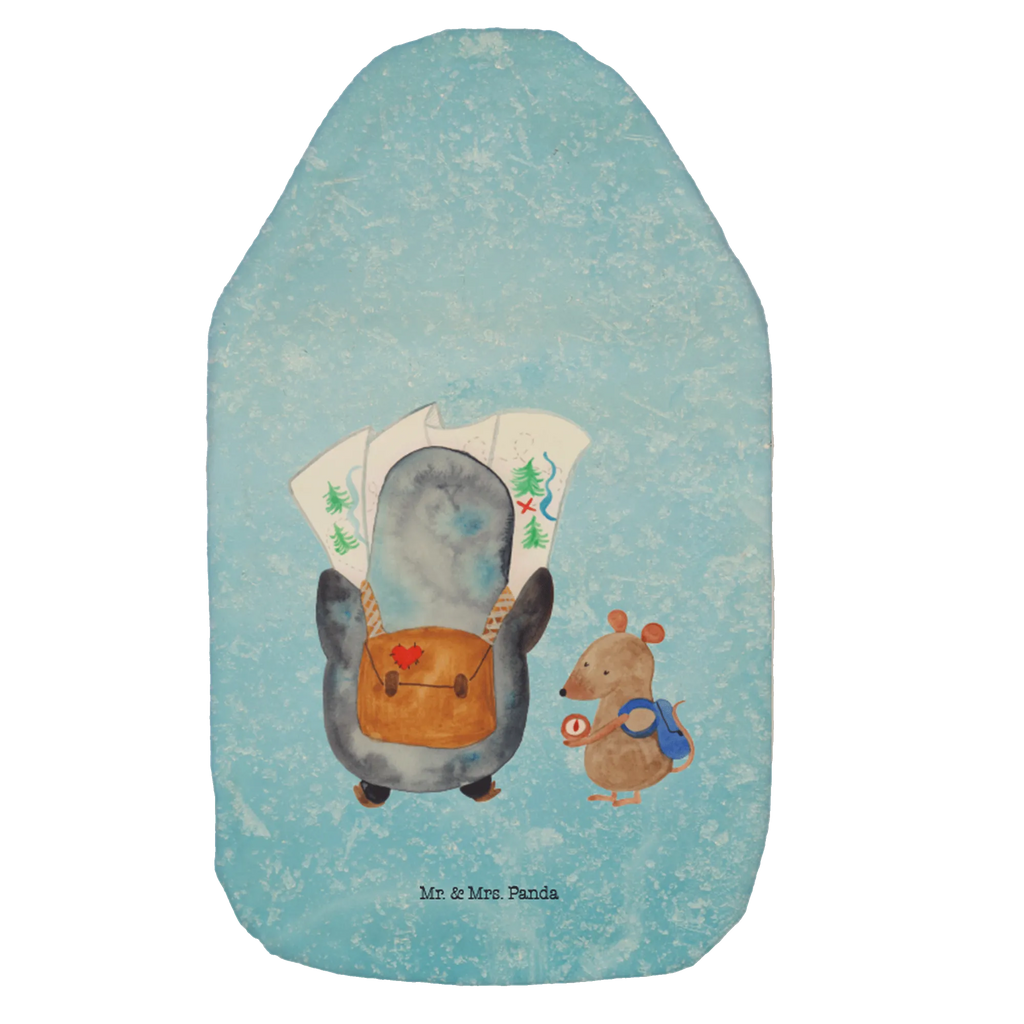 Hot water bottle Penguin & Mouse Hiker warmwasserbeutel, wärmebeutel, Wärmflasche, heißwasserflasche, warmwasserflasche, Wärmflaschen mit Bezug, bettwärmflasche, Bettflaschen, Wärmekissen, Wärmflasche mit Bezug, Bettflasche, heizflasche, Wärmflaschen, heißwasserbeutel, Wärmeflasche, Pinguin, Abenteuer, Abenteurer, Wanderlust, Ausflug, Wandern, Roadtrip, Pinguine