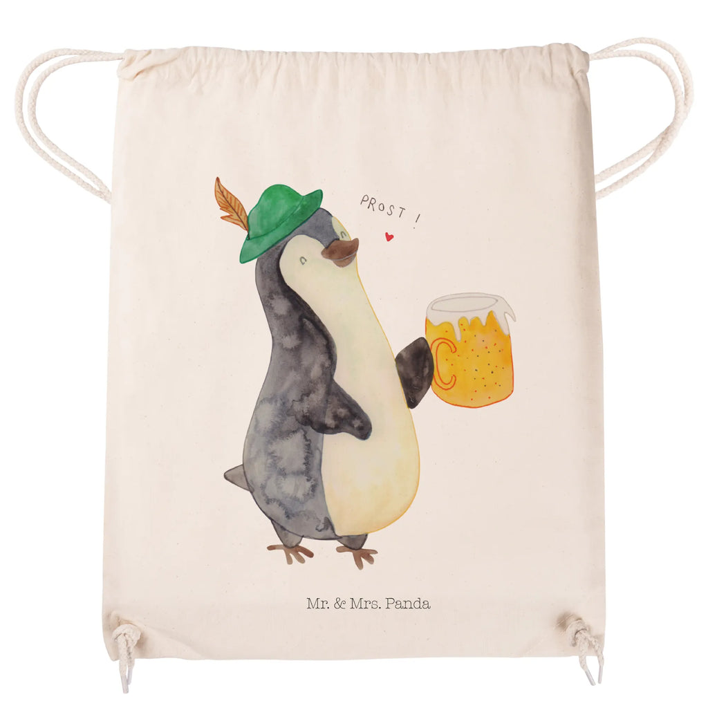 Drawstring bag Penguin Beer carrier bag, bag, sports bag, hipster, gym bag, jute bag, Penguin, North Pole, Winter, Penguins, Oktoberfest, penguins, beer
