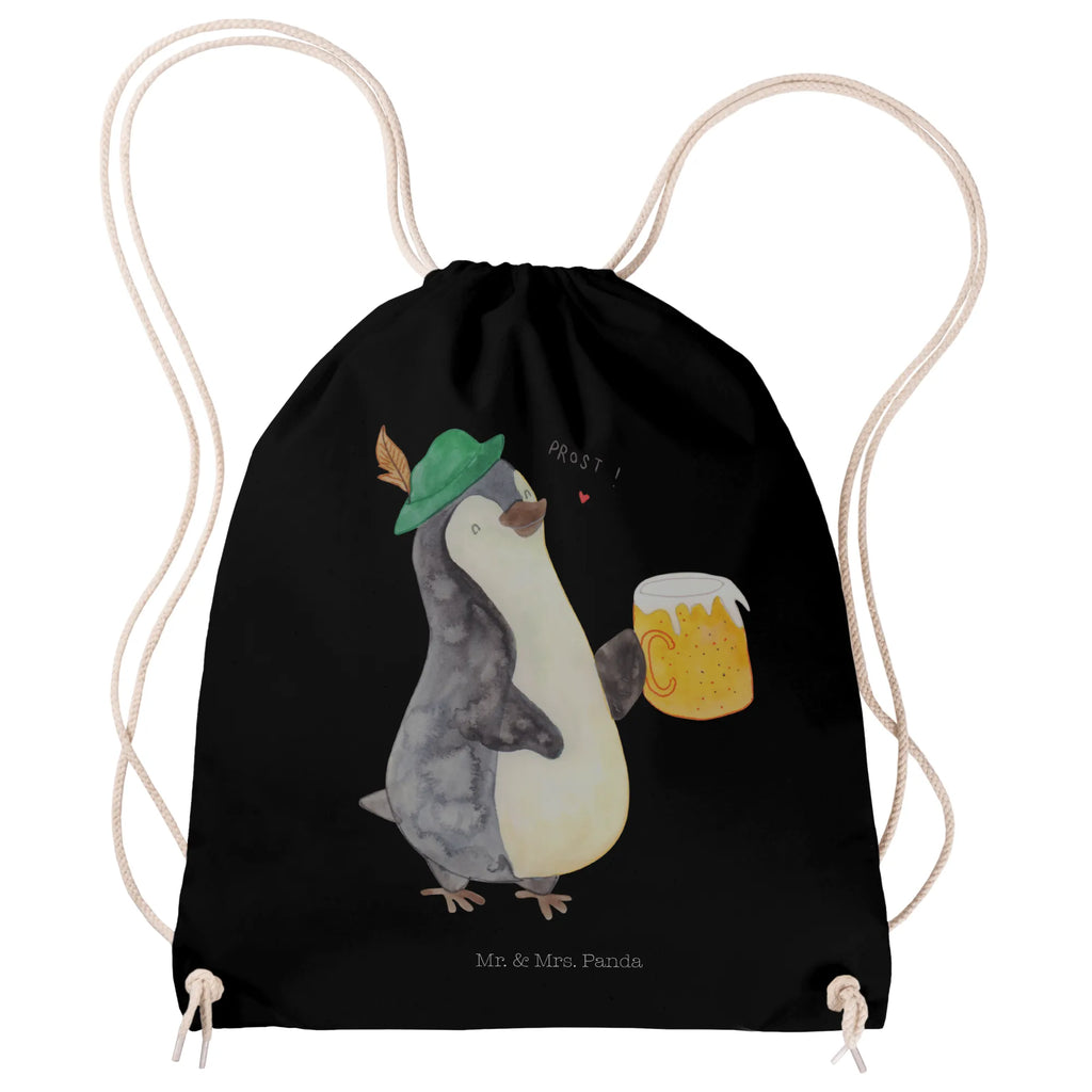 Drawstring bag Penguin Beer carrier bag, bag, sports bag, hipster, gym bag, jute bag, Penguin, North Pole, Winter, Penguins, Oktoberfest, penguins, beer