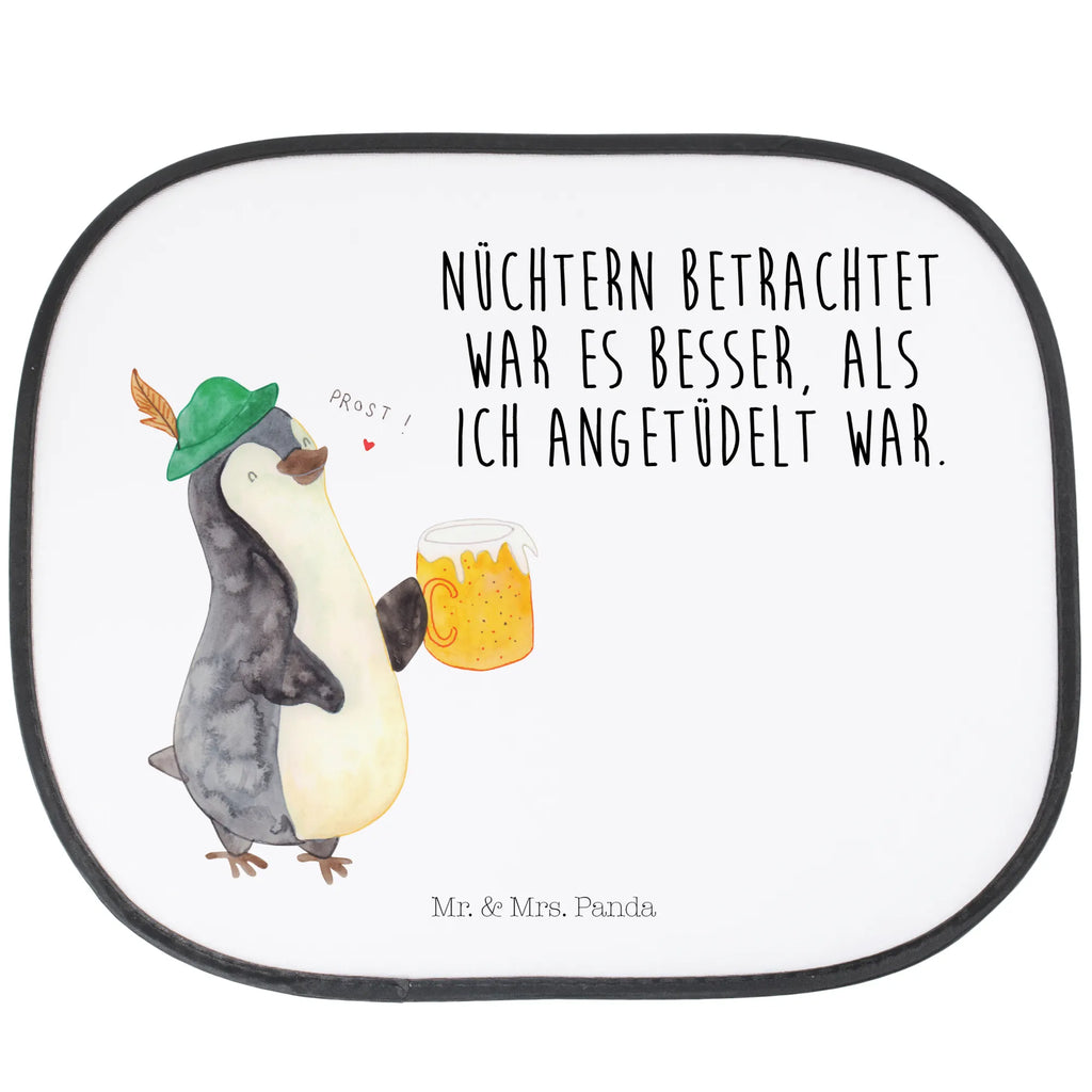Car sun shade Penguin Beer sun protection, family, car, back seat, windows, sun visor, children, gift, Penguin, North Pole, Winter, Penguins, penguins, Oktoberfest, beer