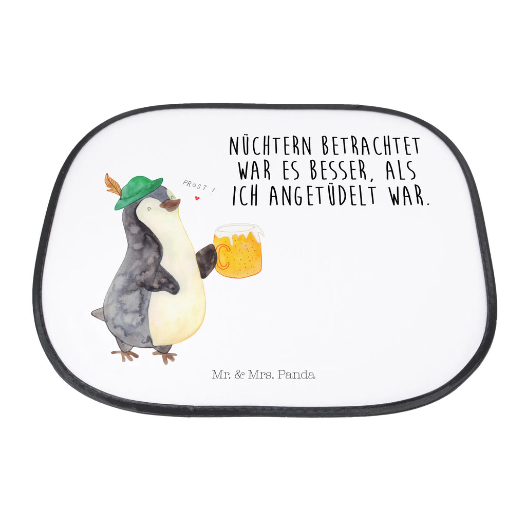 Car sun shade Penguin Beer sun protection, family, car, back seat, windows, sun visor, children, gift, Penguin, North Pole, Winter, Penguins, penguins, Oktoberfest, beer