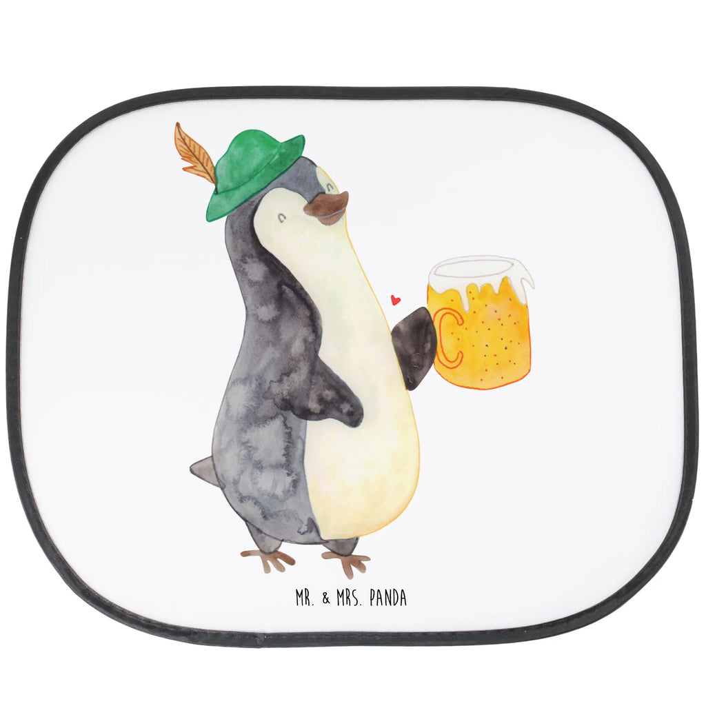 Car sun shade Penguin Beer sun protection, family, car, back seat, windows, sun visor, children, gift, Penguin, North Pole, Winter, Penguins, penguins, Oktoberfest, beer