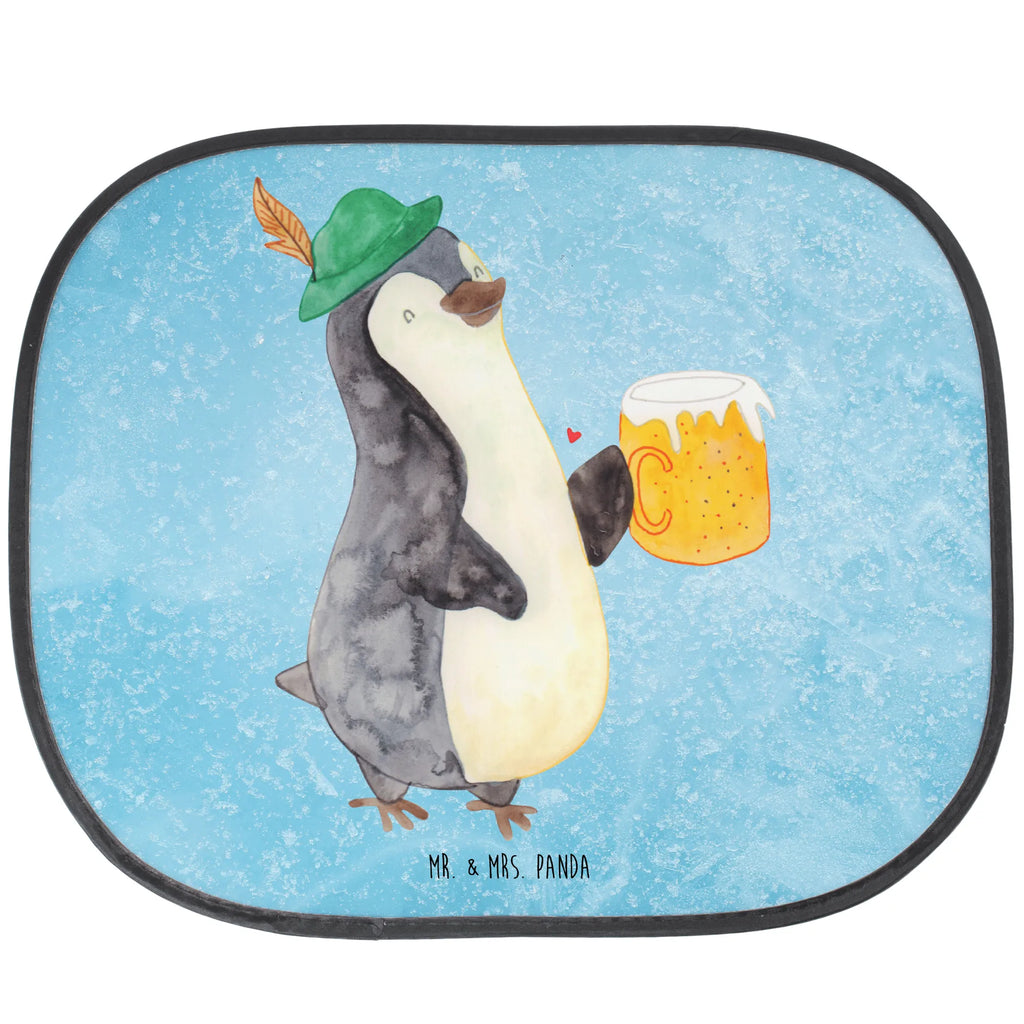 Car sun shade Penguin Beer sun protection, family, car, back seat, windows, sun visor, children, gift, Penguin, North Pole, Winter, Penguins, penguins, Oktoberfest, beer