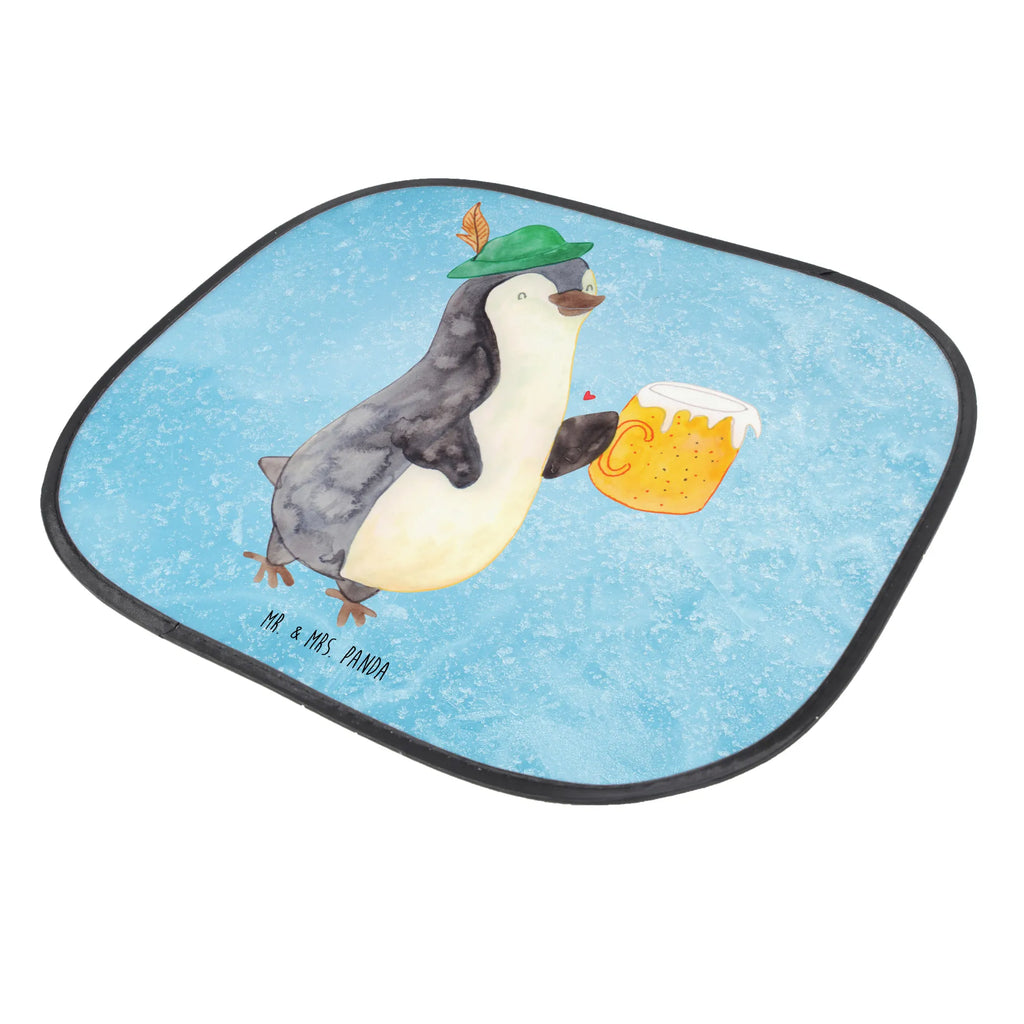 Car sun shade Penguin Beer sun protection, family, car, back seat, windows, sun visor, children, gift, Penguin, North Pole, Winter, Penguins, penguins, Oktoberfest, beer