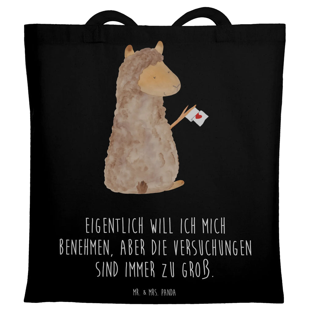 Tote bag alpaca banner jute bag, bag, pouch, cloth bag, cotton bag, shopping bag, Carrier bag, shoulder bag, shopper, alpaca, llama, pako, camel, Peru, animal, favourite animal, alpacas, Alpaca, llamas, love