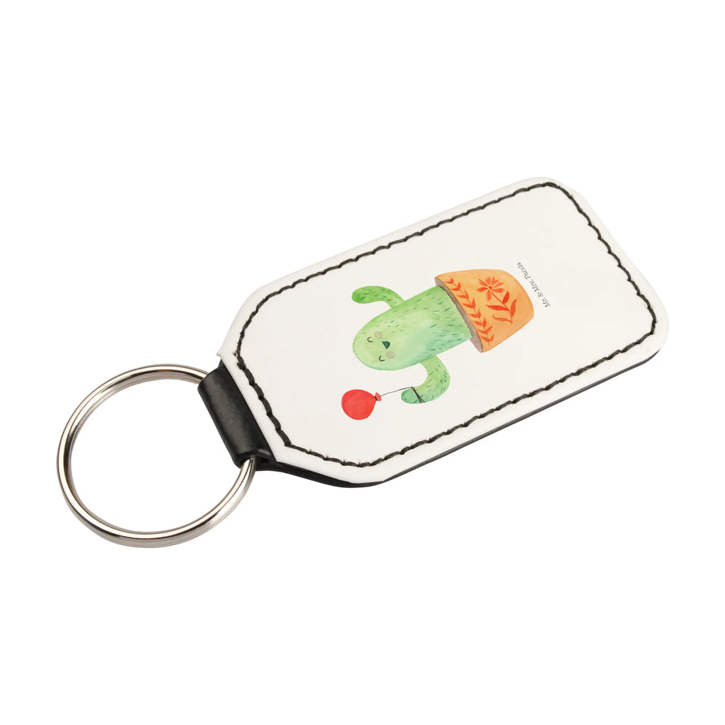 Rectangular key ring cactus balloon keychain, pendant, key ring, bag pendant, lucky charm, cactus, cactuses, plants, cactus plant, small green cactus, stress, new start, education, joy, office life, balloon, exam, office, boyfriend, cacti, girlfriend