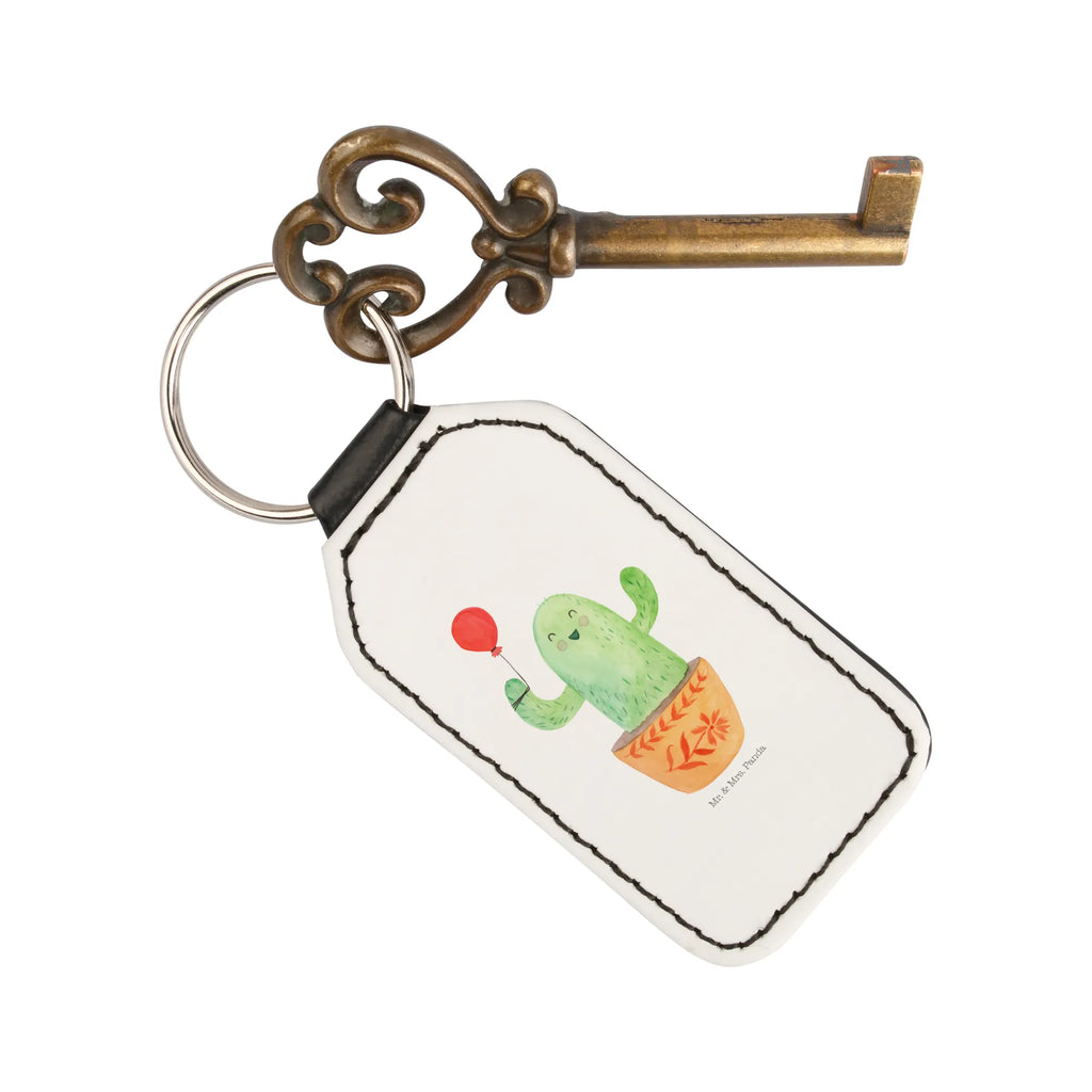 Rectangular key ring cactus balloon keychain, pendant, key ring, bag pendant, lucky charm, cactus, cactuses, plants, cactus plant, small green cactus, stress, new start, education, joy, office life, balloon, exam, office, boyfriend, cacti, girlfriend