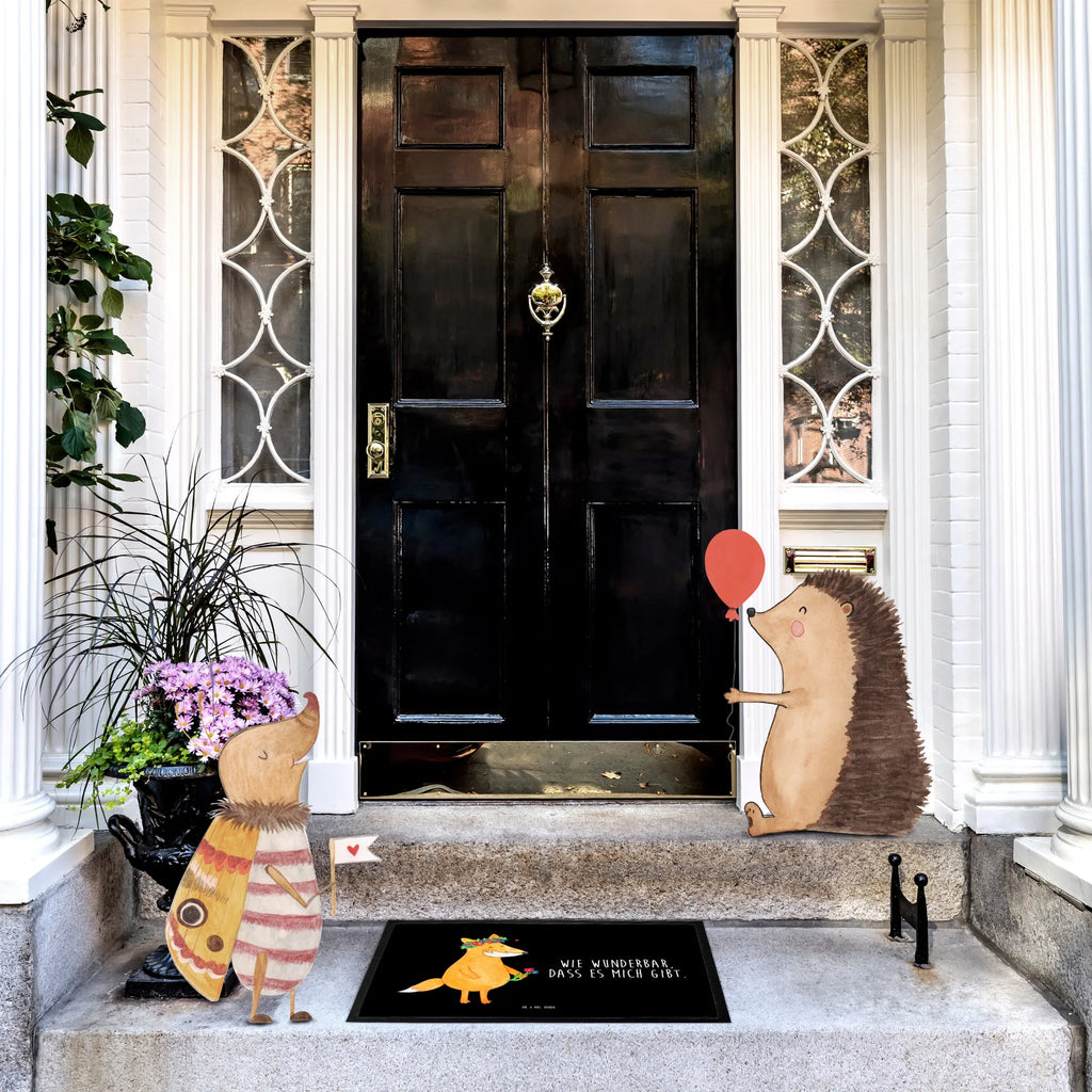 Doormat Fox Flower Gummi-Fußmatte, Abtreter, Fußabtreter, Haustürmatte, fußmatte, Schmutzfangmatte, Eingangsmatte, Abtretmatte, Türmatte, hausmatte, Schuhabstreifer, Schmutzfänger, Türvorleger, Bodenvorleger, Schmutzmatte, Sauberlaufmatte, Vorleger, Fussmatte, abstreifer, Outdoor-Matte, Gummimatte, Eingangsteppich, Schmutzfangteppich, flurmatte, teppichmatte, Fußabstreifer, außenmatte, matte haustür, bodenmatte, Fuchs, Freundinnen, Liebe, Fuchsmädchen, Freundin, Füchse, Blume, Blumen, Fox, Ich, Selbstliebe, Blumenmädchen, Liebesbeweis, Motivation, Mich, Freude