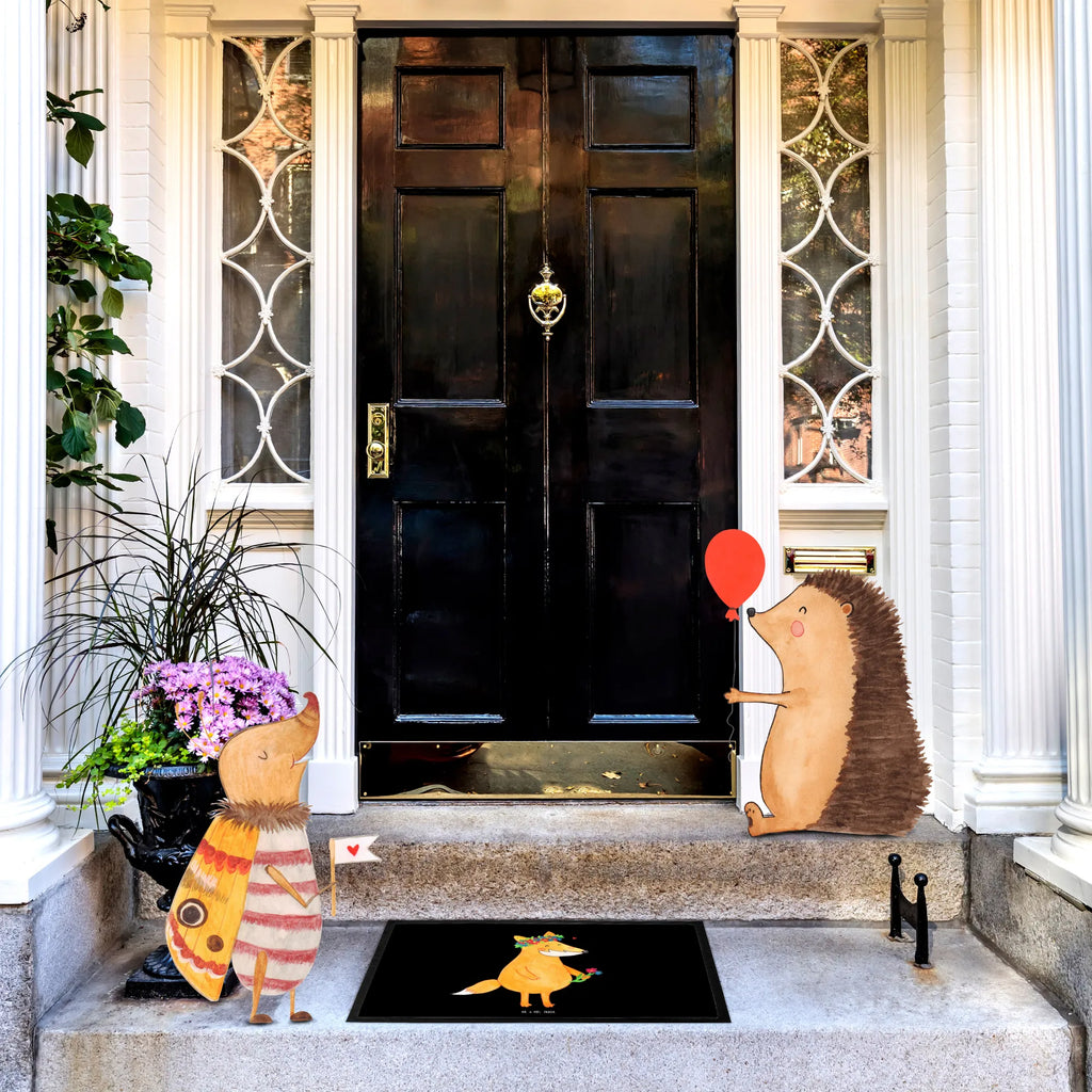 Doormat Fox Flower Gummi-Fußmatte, Abtreter, Fußabtreter, Haustürmatte, fußmatte, Schmutzfangmatte, Eingangsmatte, Abtretmatte, Türmatte, hausmatte, Schuhabstreifer, Schmutzfänger, Türvorleger, Bodenvorleger, Schmutzmatte, Sauberlaufmatte, Vorleger, Fussmatte, abstreifer, Outdoor-Matte, Gummimatte, Eingangsteppich, Schmutzfangteppich, flurmatte, teppichmatte, Fußabstreifer, außenmatte, matte haustür, bodenmatte, Fuchs, Freundinnen, Liebe, Fuchsmädchen, Freundin, Füchse, Blume, Blumen, Fox, Ich, Selbstliebe, Blumenmädchen, Liebesbeweis, Motivation, Mich, Freude