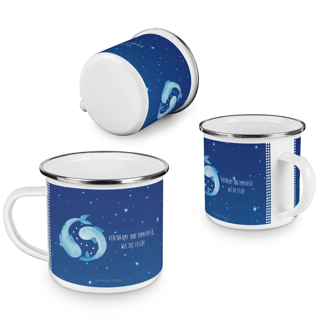 Kempingowy kubek emaliowany znak zodiaku Ryby Kaffeetasse, Blechtasse, Tasse, Reisebecher, wandertasse, Teetasse, Becher, Emailletasse, Teebecher, metallbecher, emaillebecher, blechbecher, reisetasse, Tasse Emaille, Kaffeebecher, Emaille Tasse, Emaille Becher, Campingbecher, Campingtasse, Trinkbecher, Pott, becher emaille, Metalltasse, wanderbecher, Horoskop, Astrologie, Aszendent, Sternzeichen, Tierkreiszeichen, Fische Sternzeichen, Geschenk Februar, Fische Sternbild, Geschenk März, Fische Geschenk, Geburtstag Februar, Geburtstag März, Fisch