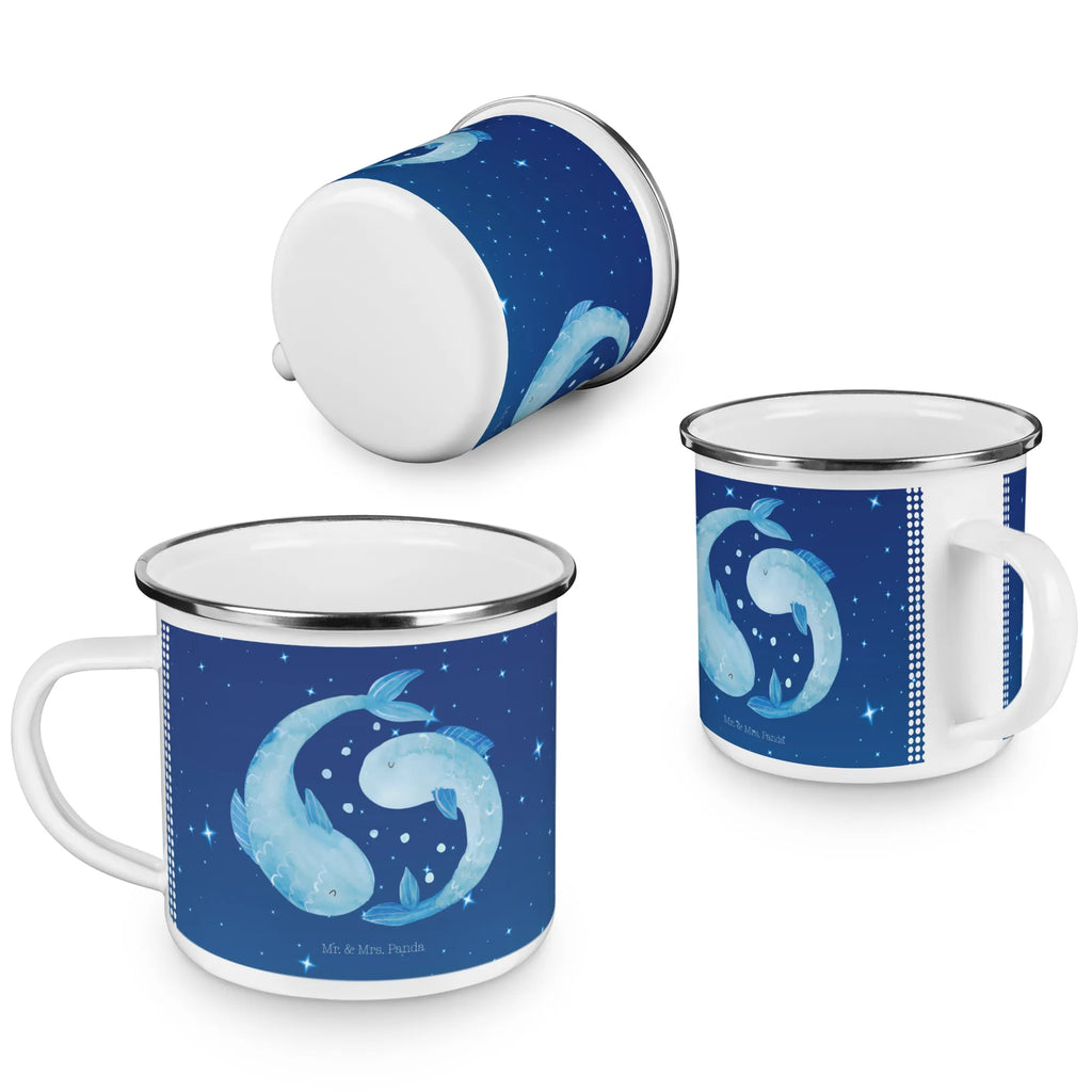 Kempingowy kubek emaliowany znak zodiaku Ryby Kaffeetasse, Blechtasse, Tasse, Reisebecher, wandertasse, Teetasse, Becher, Emailletasse, Teebecher, metallbecher, emaillebecher, blechbecher, reisetasse, Tasse Emaille, Kaffeebecher, Emaille Tasse, Emaille Becher, Campingbecher, Campingtasse, Trinkbecher, Pott, becher emaille, Metalltasse, wanderbecher, Horoskop, Astrologie, Aszendent, Sternzeichen, Tierkreiszeichen, Fische Sternzeichen, Geschenk Februar, Fische Sternbild, Geschenk März, Fische Geschenk, Geburtstag Februar, Geburtstag März, Fisch