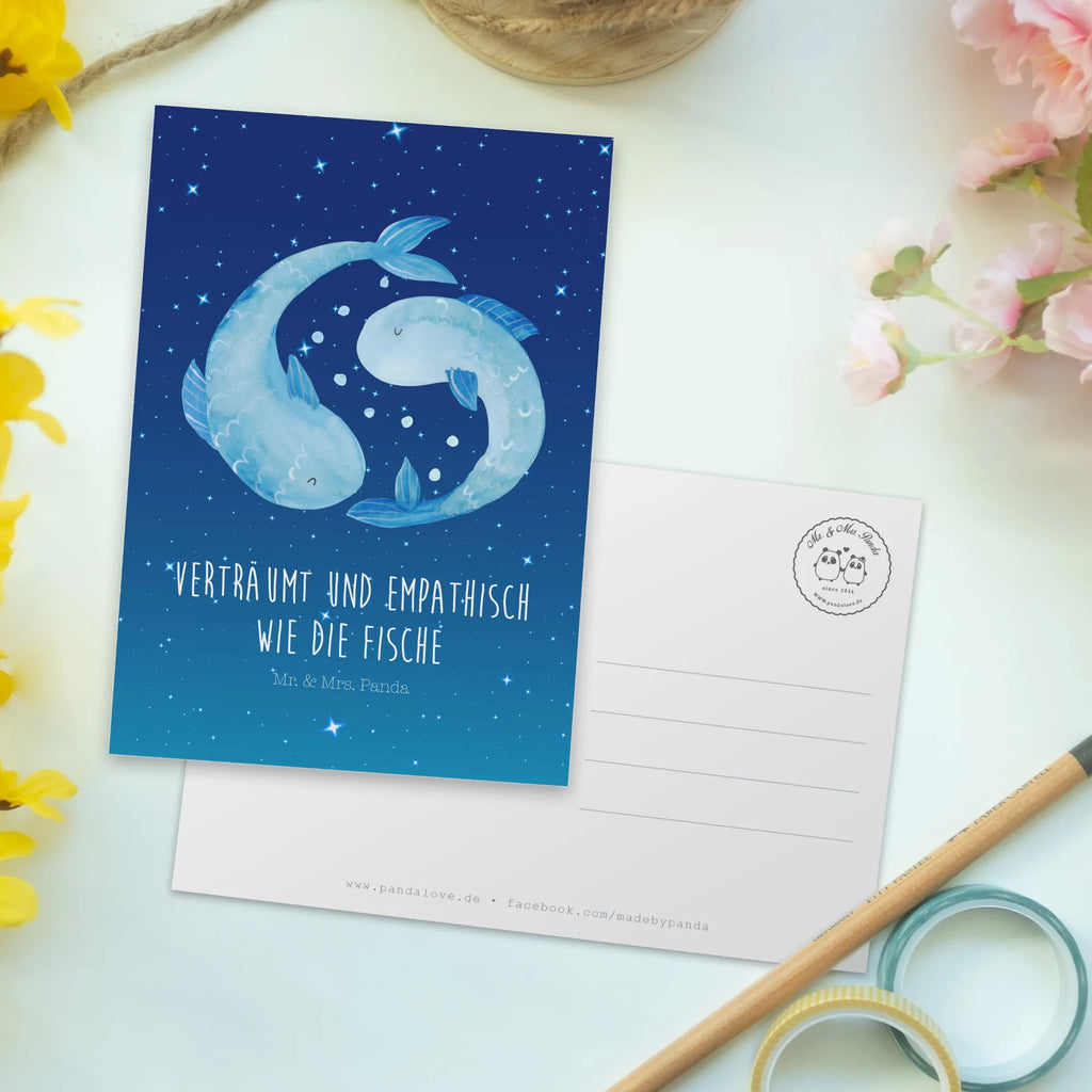 Pocztówka znak zodiaku Ryby Znak zodiaku, gwiazdozbiór, horoskop, astrologia, ascendent