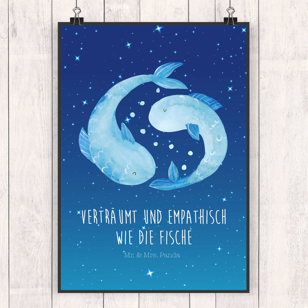 Poster Star sign fish Wanddeko Bild, Designposter, grafikposter, Wandbild, kunst für die wand, wanddruck, Deko Bild, Mr. & Mrs. Panda Poster, Posterdruck, Bild, wanddeko, Kunstdruck, kunstdruck poster, Wanddekoration, wandkunst, drucke, Poster, Wandposter, Plakat, Wandschmuck, Bild für Wand, kunstposter, Aszendent, Astrologie, Horoskop, Tierkreiszeichen, Sternzeichen, Geschenk März, Geburtstag März, Geschenk Februar, Fisch, Fische Geschenk, Geburtstag Februar, Fische Sternbild, Fische Sternzeichen