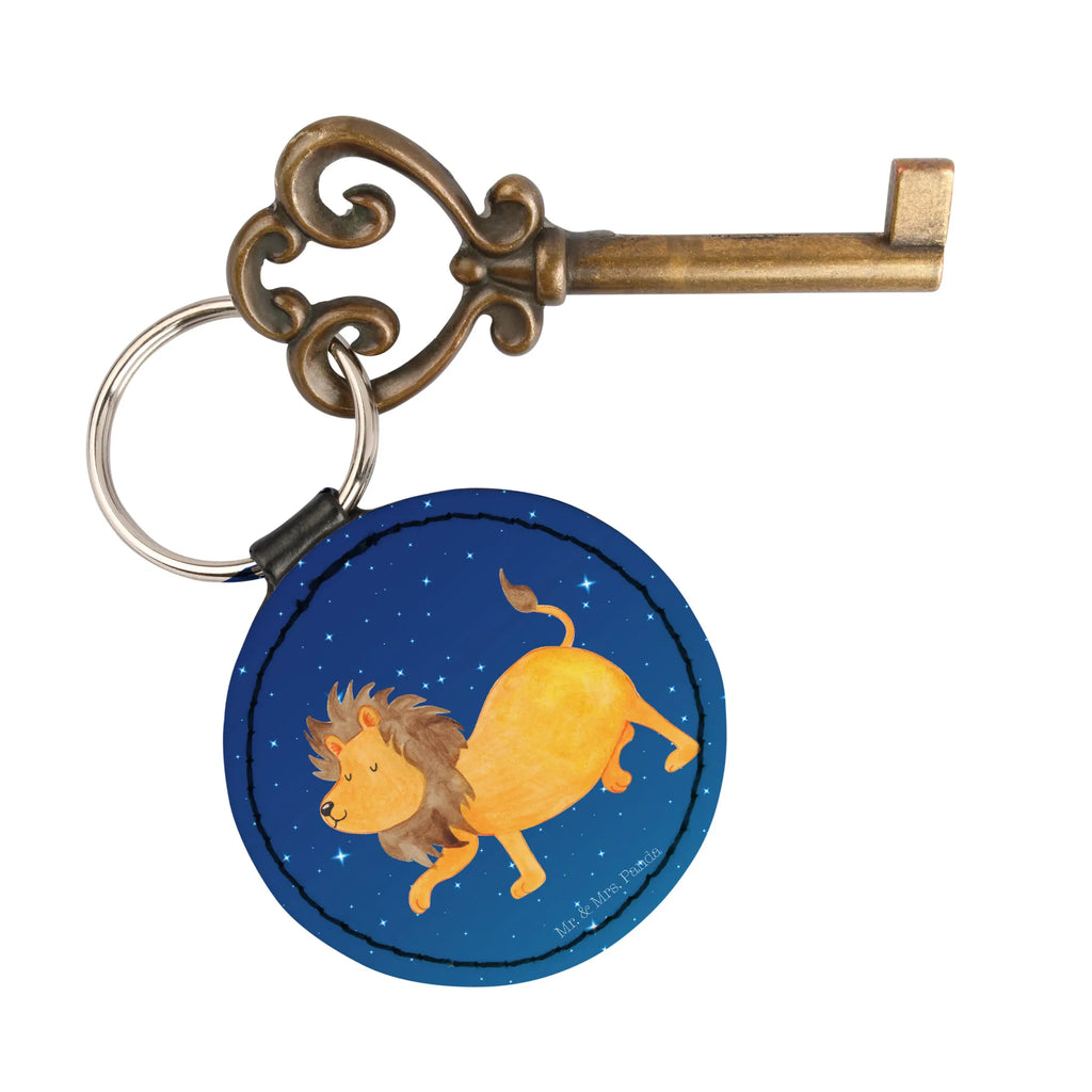 Okrągły brelok znak zodiaku lew Schlüsselanhänger, Schlüsselaccessoire, schlüsselbund anhänger, mini schlüsselanhänger, Taschenanhänger, Sternzeichen, Tierkreiszeichen, Horoskop, Astrologie, Aszendent, Geschenk Juli, Geburtstag Juli, Geburtstag August, König Der Tiere, Löwe Geschenk, Löwe Sternzeichen, Geschenk August