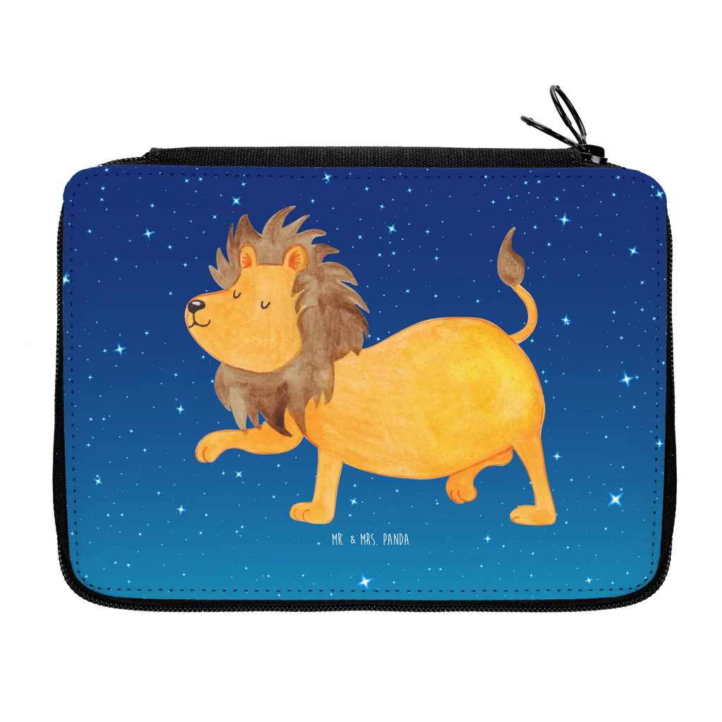 Leather folder Star sign Lion pupil, motif, pencil case, child, pen roll, primary school, gift, pencil bag, enrolment, school, constellations, birthdays, astrology, zodiac, date of birth, month of birth, gift july, gift august, king of animals, birthday august, birthday july, lion zodiac sign, lion gift