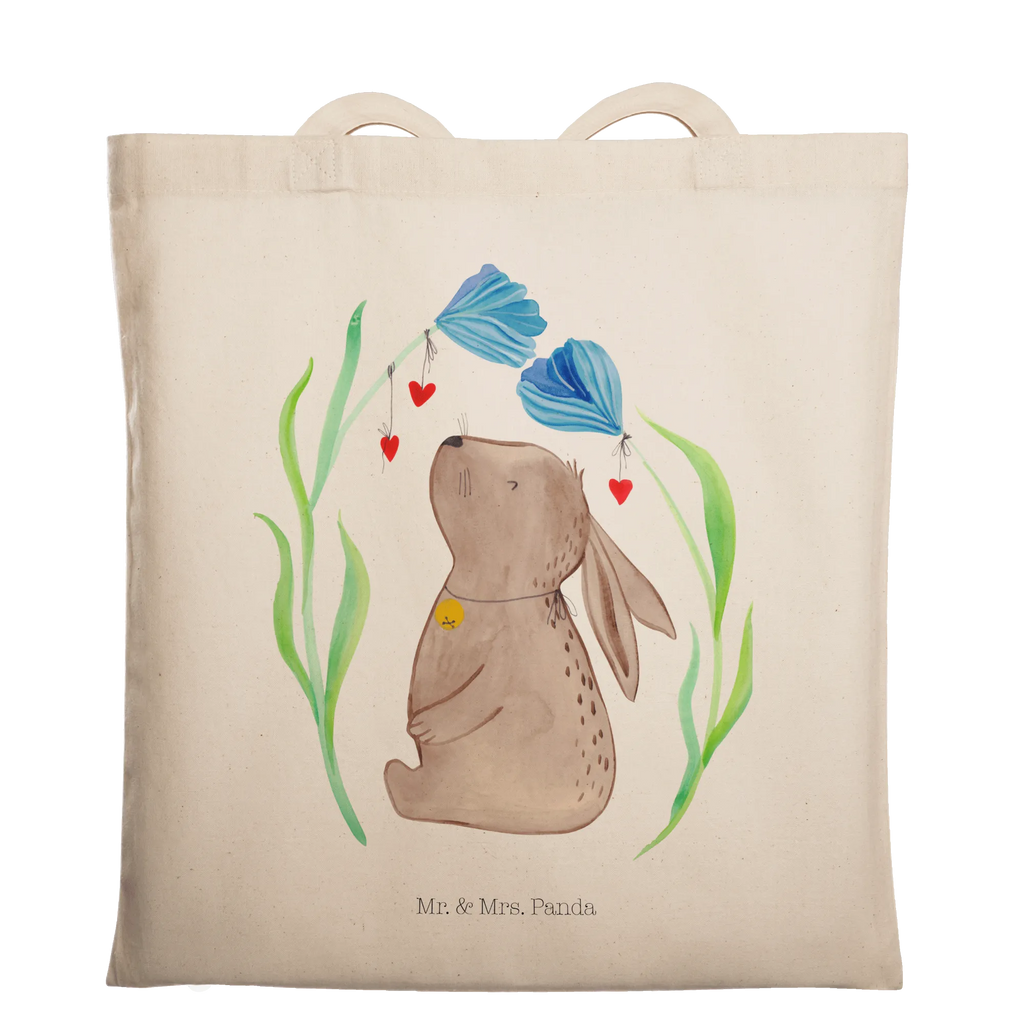 Tragetasche Hase Blume Stoffbeutel, Badetasche, Einkaufstüte, Beuteltasche, Stofftasche, Jutetasche, Beutel, Jutebeutel, Einkaufstasche, Schultertasche, Tasche, Tragetasche, Laptoptasche, Strandtasche, Shopper, Umhängetasche, Ostern, Osterhase, Ostergeschenke, Osternest, Osterdeko, Geschenke zu Ostern, Ostern Geschenk, Ostergeschenke Kinder, Ostern Kinder, Schwangerschaft, Kind, Hase, Hoffnung, Kaninchen, Kindergeburtstag, Taufe, erstes Kind, Geburtstag, Träume, Taufgeschenk, Geburt