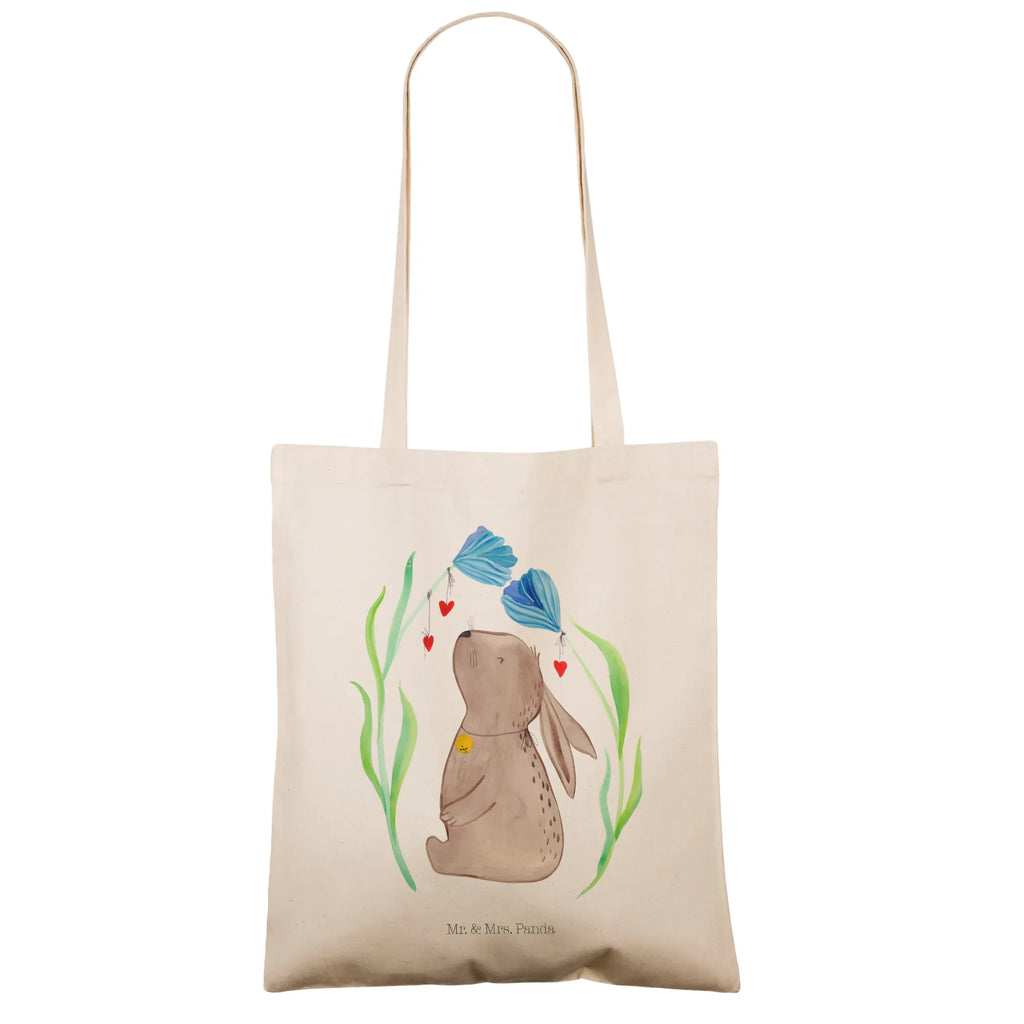 Tragetasche Hase Blume Stoffbeutel, Badetasche, Einkaufstüte, Beuteltasche, Stofftasche, Jutetasche, Beutel, Jutebeutel, Einkaufstasche, Schultertasche, Tasche, Tragetasche, Laptoptasche, Strandtasche, Shopper, Umhängetasche, Ostern, Osterhase, Ostergeschenke, Osternest, Osterdeko, Geschenke zu Ostern, Ostern Geschenk, Ostergeschenke Kinder, Ostern Kinder, Schwangerschaft, Kind, Hase, Hoffnung, Kaninchen, Kindergeburtstag, Taufe, erstes Kind, Geburtstag, Träume, Taufgeschenk, Geburt