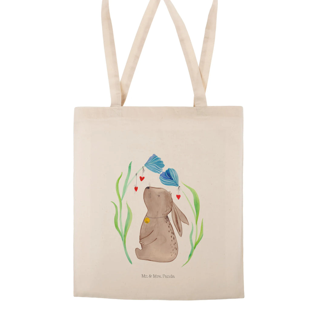 Tragetasche Hase Blume Stoffbeutel, Badetasche, Einkaufstüte, Beuteltasche, Stofftasche, Jutetasche, Beutel, Jutebeutel, Einkaufstasche, Schultertasche, Tasche, Tragetasche, Laptoptasche, Strandtasche, Shopper, Umhängetasche, Ostern, Osterhase, Ostergeschenke, Osternest, Osterdeko, Geschenke zu Ostern, Ostern Geschenk, Ostergeschenke Kinder, Ostern Kinder, Schwangerschaft, Kind, Hase, Hoffnung, Kaninchen, Kindergeburtstag, Taufe, erstes Kind, Geburtstag, Träume, Taufgeschenk, Geburt