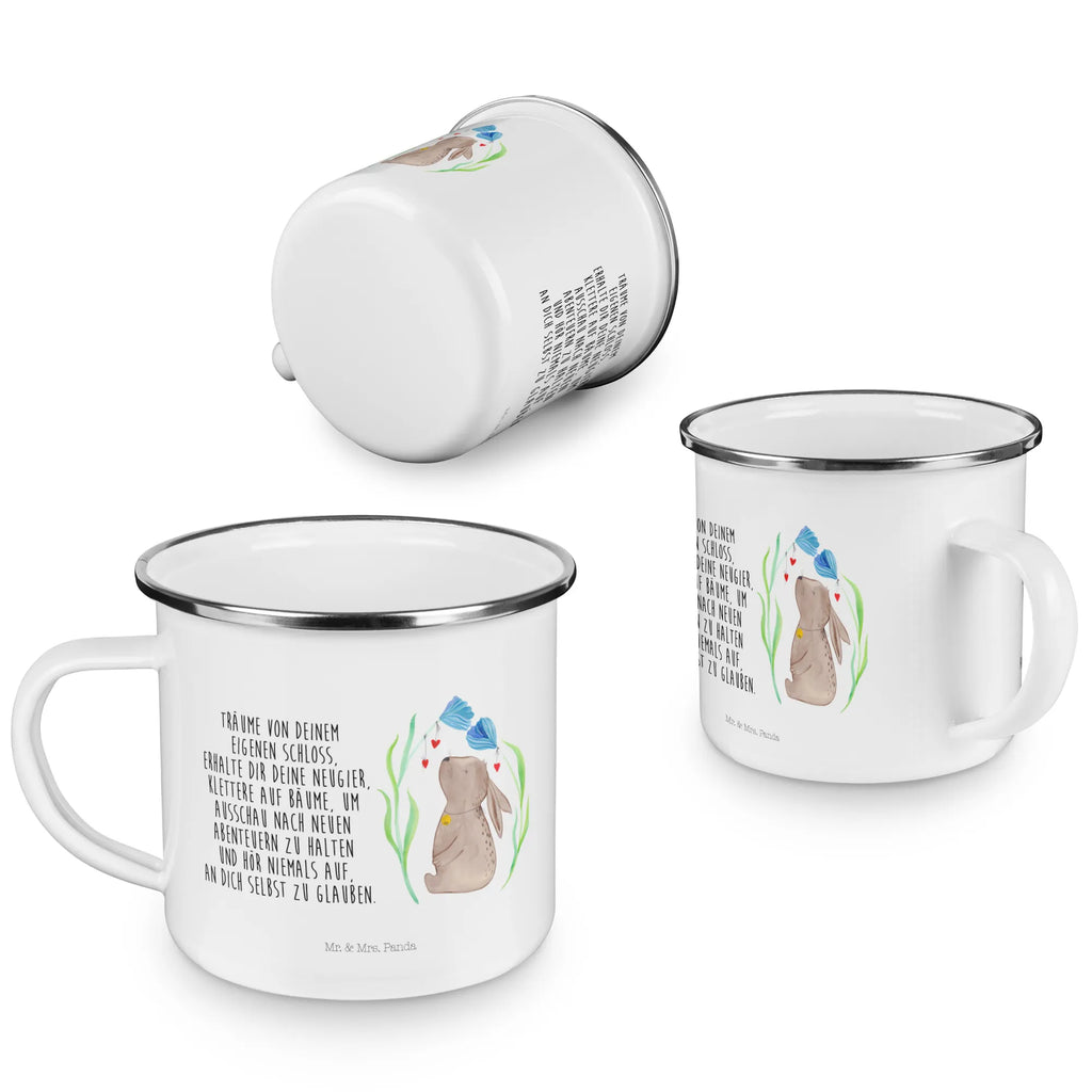 Kempingowy kubek emaliowany królik kwiat Kaffeebecher, Teebecher, Tasse, wandertasse, Emaille Tasse, Reisebecher, Trinkbecher, Pott, Kaffeetasse, Metalltasse, Tasse Emaille, emaillebecher, Emaille Becher, metallbecher, Teetasse, Becher, Emailletasse, Blechtasse, Campingtasse, Campingbecher, wanderbecher, becher emaille, reisetasse, blechbecher, Osterdeko, Osterhase, Osternest, Ostergeschenke, Geschenke zu Ostern, Ostern Geschenk, Ostergeschenke Kinder, Ostern Kinder, Ostern, Geburt, Kindergeburtstag, Geburtstag, Taufe, Schwangerschaft, Hase, Taufgeschenk, Kaninchen, Hoffnung, Kind, Träume, Erstes Kind