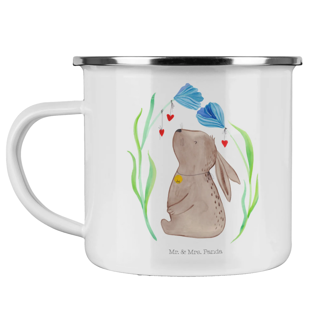 Kempingowy kubek emaliowany królik kwiat Kaffeebecher, Teebecher, Tasse, wandertasse, Emaille Tasse, Reisebecher, Trinkbecher, Pott, Kaffeetasse, Metalltasse, Tasse Emaille, emaillebecher, Emaille Becher, metallbecher, Teetasse, Becher, Emailletasse, Blechtasse, Campingtasse, Campingbecher, wanderbecher, becher emaille, reisetasse, blechbecher, Osterdeko, Osterhase, Osternest, Ostergeschenke, Geschenke zu Ostern, Ostern Geschenk, Ostergeschenke Kinder, Ostern Kinder, Ostern, Geburt, Kindergeburtstag, Geburtstag, Taufe, Schwangerschaft, Hase, Taufgeschenk, Kaninchen, Hoffnung, Kind, Träume, Erstes Kind