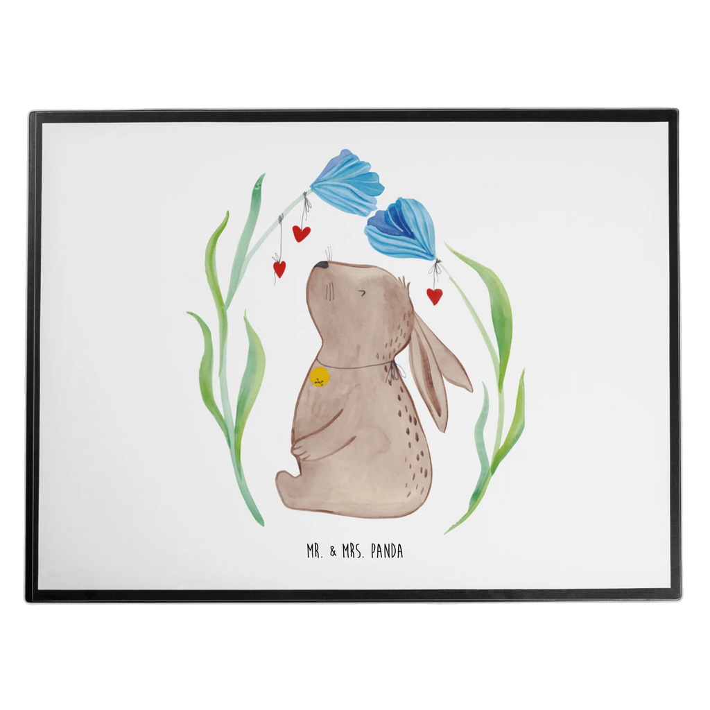 Desk pad Hare flower children, Desk pad, girl, office, underlay, desk, Easter, Easter bunny, Bunny, hope, birthday, child's birthday, birth, pregnancy, rabbit, dreams, first child, baptism, christening gift, child