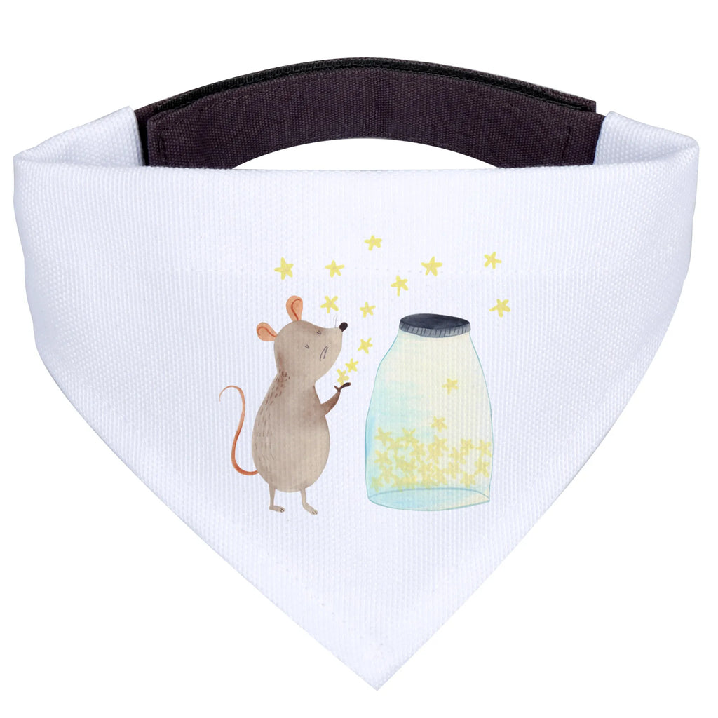 Chusta na szyję dla psa L mysz Gwiazdy Hunde, Tuch, Hundehalstuch, Mittel, Mittelgroße Hunde, Halstuch, Lustige Sprüche, Tiere, Tiermotive, Gute Laune, Hoffnung, Geburt, Sterne, Taufe, Taufgeschenk, Kind, Wunsch, Träume, Maus, Schwangerschaft, Kindergeburtstag, Erstes Kind, Geburtstag