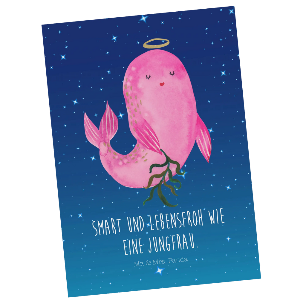 Postcard Star sign Virgo Grußkarte, Karte, Ansichtskarte, Dankeskarte, Ansichtskarten, Einladung, Geburtstagskarte, Geschenkkarte, Einladungskarten Geburtstag, Einladungskarte, Postkarte, Einladung Geburtstag, Tierkreiszeichen, Sternzeichen, Horoskop, Astrologie, Aszendent, Geschenk, Jungfrau Sternzeichen, Jungfer, Geschenk August, Geburtstag September, Meerjungfrau, Geschenk September, Jungfrau, Geburtstag August