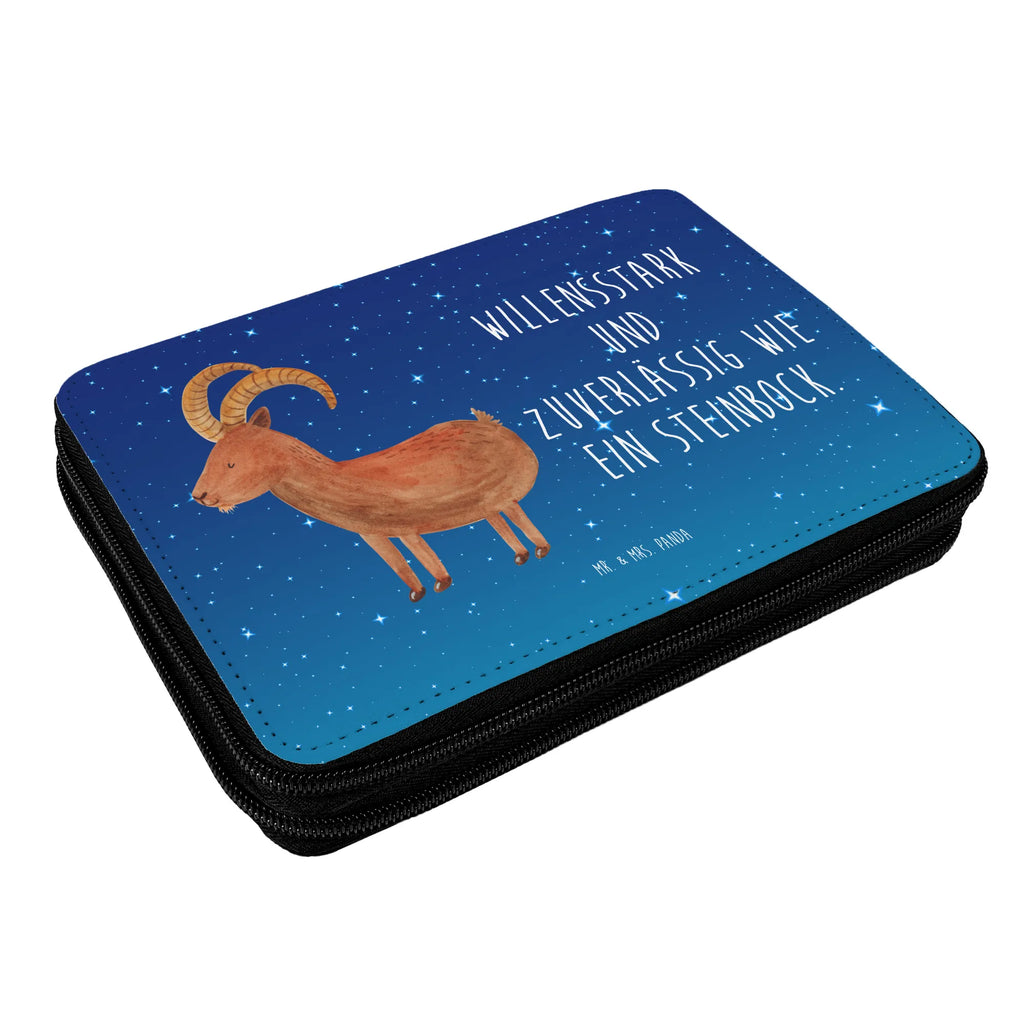 Leather folder Star sign Capricorn gift, pencil case, pen roll, child, pupil, primary school, enrolment, pencil bag, school, motif, constellations, birthdays, astrology, zodiac, date of birth, month of birth, Capricorn gift, Gift December, Gift January, Birthday January, Capricorn, Capricorn star sign, Goat, Birthday December