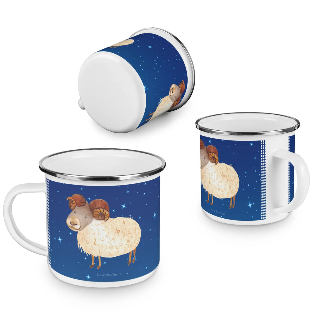 Kempingowy kubek emaliowany znak zodiaku Baran Emailletasse, metallbecher, Becher, Tasse Emaille, Tasse, Kaffeetasse, blechbecher, Pott, emaillebecher, becher emaille, wanderbecher, Kaffeebecher, Emaille Tasse, Teebecher, Trinkbecher, Campingbecher, Reisebecher, Metalltasse, reisetasse, Emaille Becher, Teetasse, Campingtasse, Blechtasse, wandertasse, Horoskop, Astrologie, Aszendent, Sternzeichen, Tierkreiszeichen, Schafbock, Geschenk April, Geburtstag April, Widder Sternzeichen, Widder Geschenk, Bock, Geburtstag März, Geschenk März