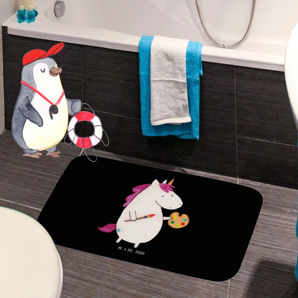 dywanik łazienkowy Jednorożec Artysta Badezimmerteppich, Badvorleger Klein, Badvorleger Für Gäste-WC, Badvorleger Schwarz, Badvorleger Modern, Badvorleger Design, Weicher Badvorleger, Badvorleger Mikrofaser, Badteppich, Badvorleger Gemustert, Weiche Badezimmermatte, Badvorleger Teppich, Badvorleger Naturmaterial, Runder Badvorleger, Badvorleger Nachhaltig, Rutschfester Badvorleger, Badvorleger Für Dusche, Badläufer, Badvorleger, Badematten Set, Saugfähiger Badvorleger, Badmatte Waschbar, Badezimmer Matte, Badematte, Badvorleger Klassisch, Rechteckiger Badvorleger, Badvorleger Baumwolle, Badvorleger Groß, Waschbarer Badvorleger, Teppich Fürs Bad, Badvorleger Weiß, Badvorleger Für Badewanne, Duschvorleger, Badgarnitur, Bad Fußmatte, Badematte Rutschfest, Badvorleger Antirutsch, Badvorleger Vintage, Einhorn, Einhörner, Einhorn Deko, Unicorn, Künstler, Welt, Zeichnen, Englisch, Artist, Malen, Maler, Geschenk, Pinsel, Stift, Farbe
