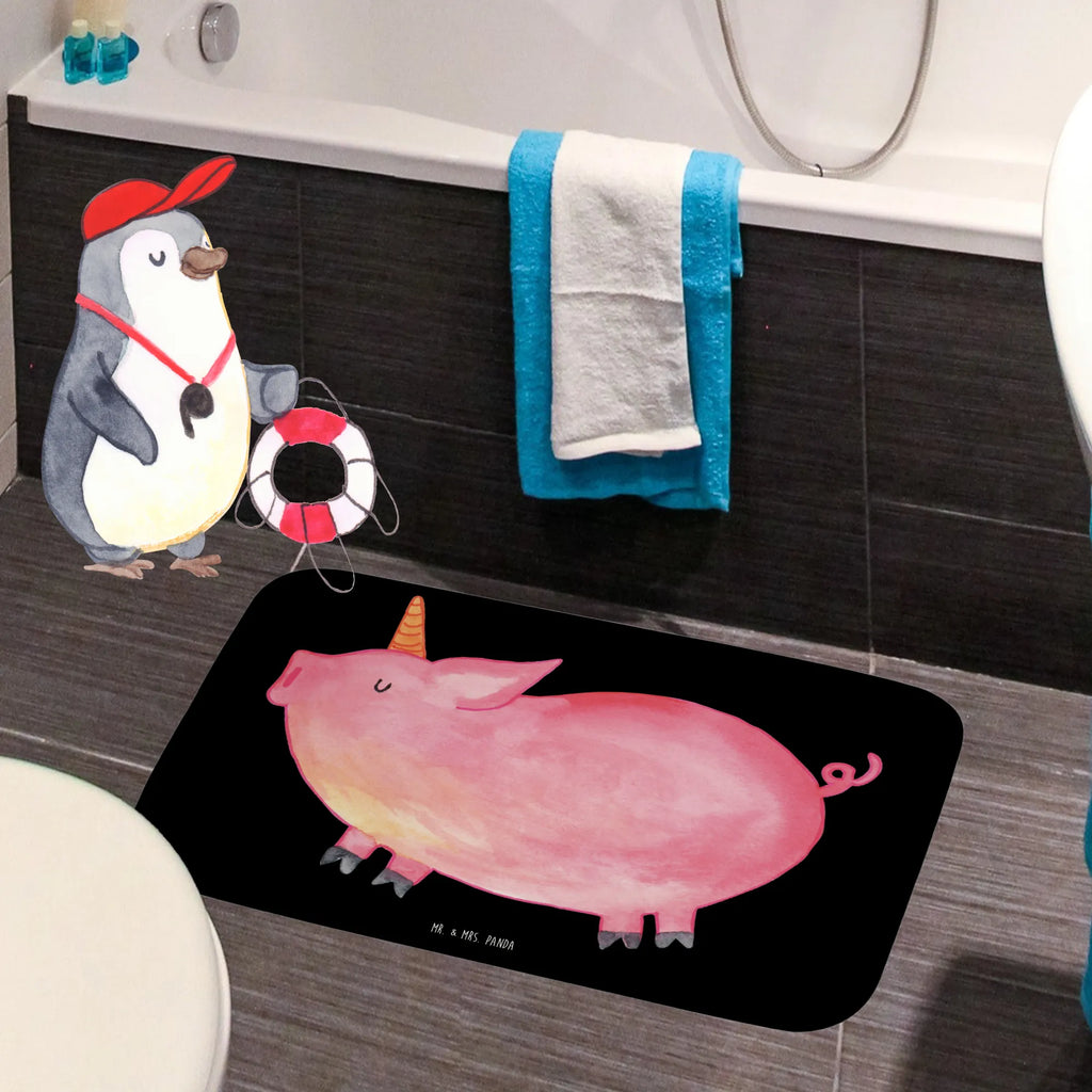 Bath mat unicorn Pig Bath mat, Bath rug, non-slip, Shower mat, unicorn, unicorns, piggy, piggycorn, girlfriend gift, Pig, pigcorn, Funny saying, Unicorn