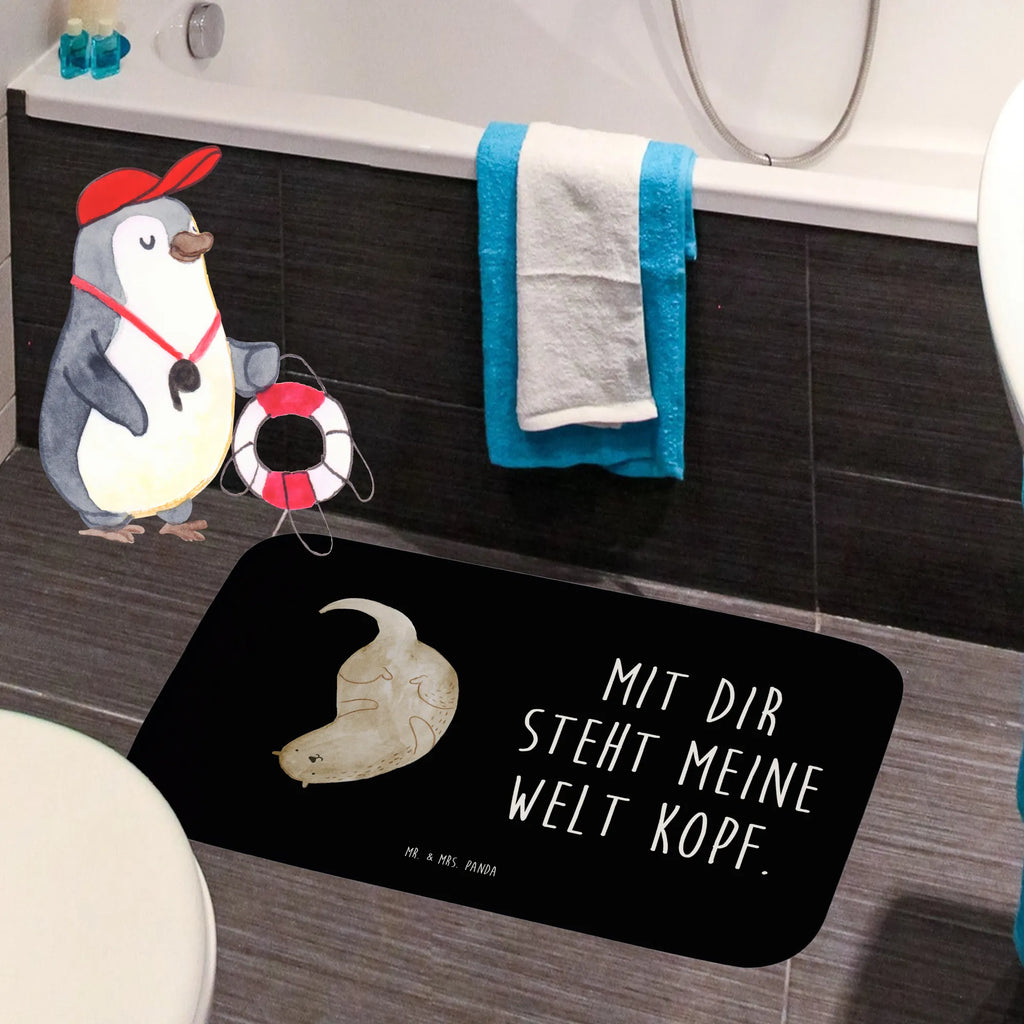 Badematte Otter Kopfüber Badteppich, badmatten, rutschfeste matte, Teppich Fürs Bad, wannenvorleger, bad läufer, badezimmermatten, duschmatten, Bad Fußmatte, Badezimmer Matte, fußmatte bad, duschmatte, Duschvorleger, Badematte, Badezimmerteppich, Badläufer, badezimmermatte, badezimmerteppiche, badezimmer läufer, badezimmervorleger, Badvorleger, teppich für bad, Otter, Fischotter, Seeotter, Otter Seeotter See Otter