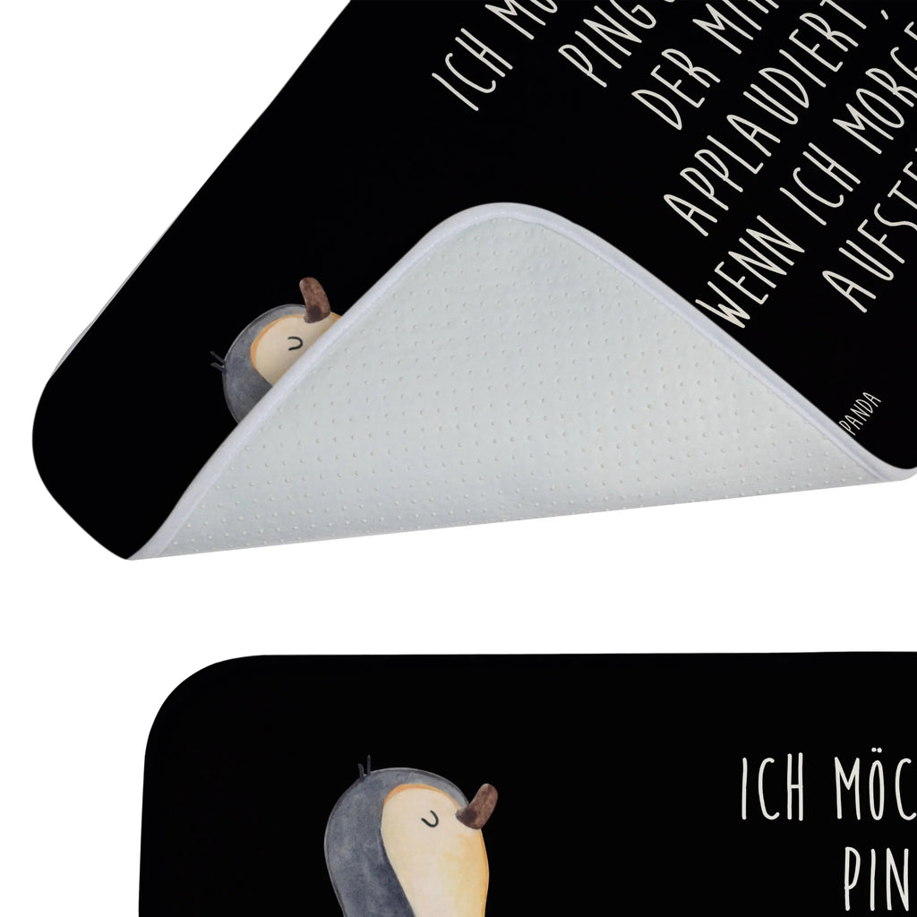 Bath mat Penguin march Bath rug, non-slip, Bath mat, Shower mat, Penguin, North Pole, Winter, Penguins, family, penguins, sister, early riser, late riser, brother, penguin