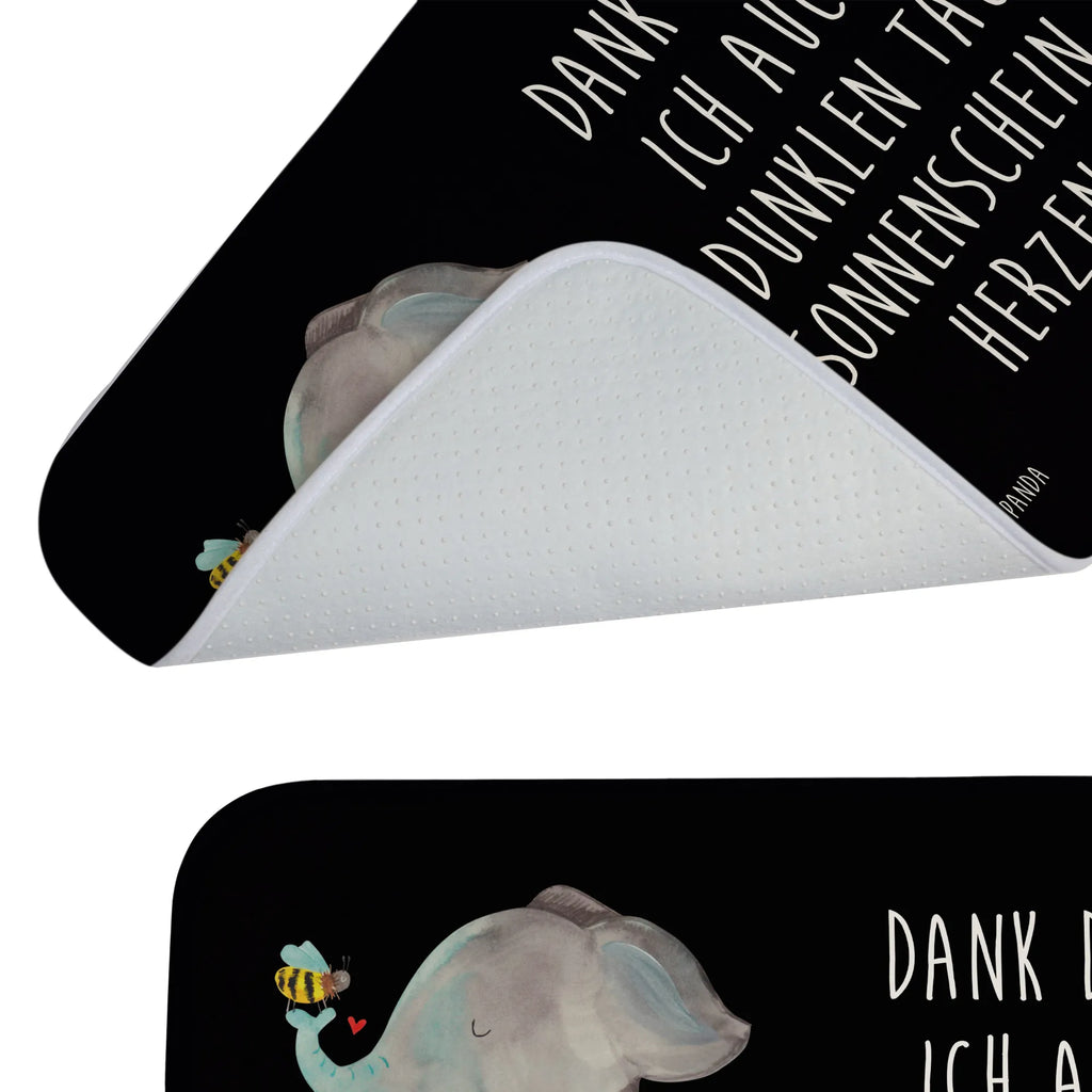 Bath mat elephant bee non-slip, Bath mat, Shower mat, Bath rug, small animals, cute, funny, cute animal motives, hand drawn, small world, funny sayings, good mood, happy, gifts, gift ideas, special gifts, animal lover, card, marriage proposal, wedding gift, love gift, elephant, bee, proof of love, love, anniversary, love saying