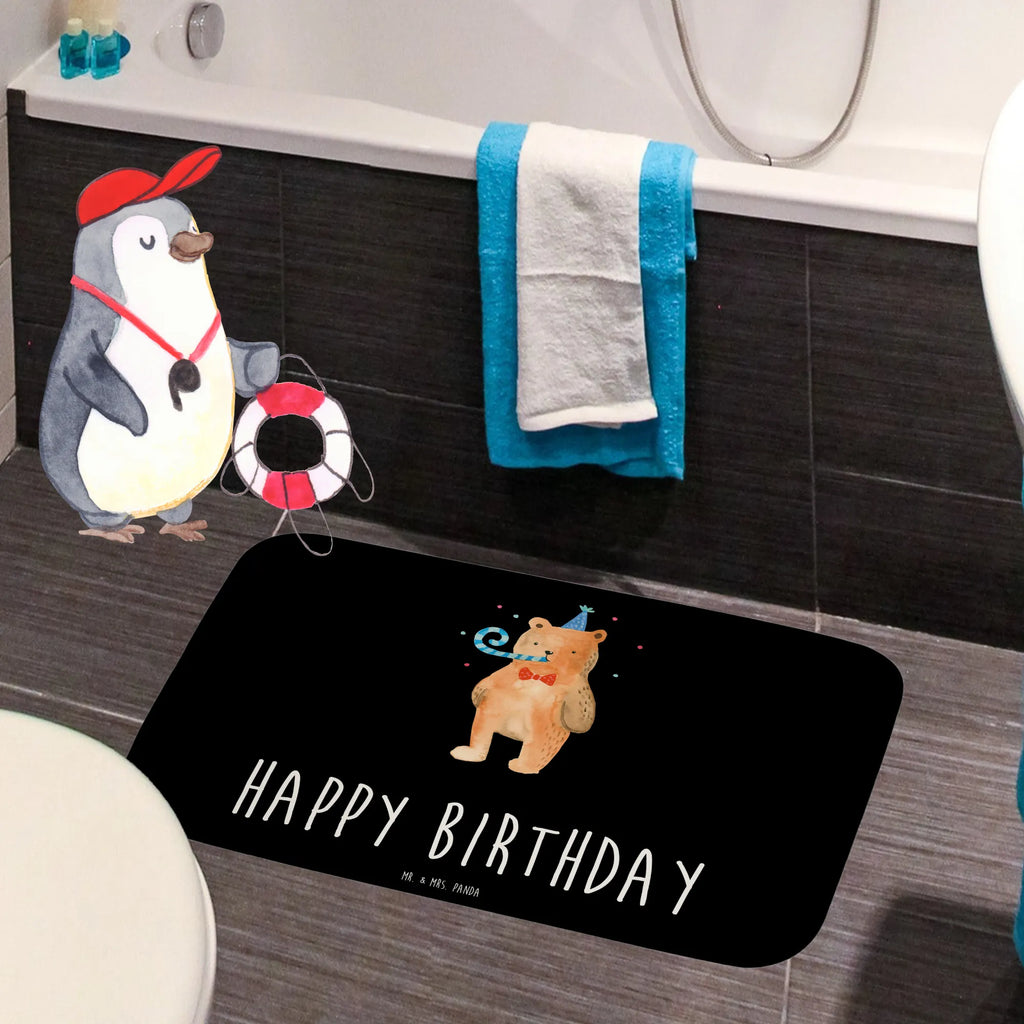 Badematte Bär Geburtstag Badezimmer Matte, fußmatte bad, Badezimmerteppich, teppich für bad, badmatten, Badvorleger, badezimmermatte, Badematte, badezimmerteppiche, duschmatten, Bad Fußmatte, rutschfeste matte, duschmatte, badezimmer läufer, Badteppich, badezimmermatten, bad läufer, wannenvorleger, Duschvorleger, Badläufer, Teppich Fürs Bad, badezimmervorleger, Teddy, Bär, Teddybär, Geburtstag, Happy Birthday, Glückwunsch, Alles Gute