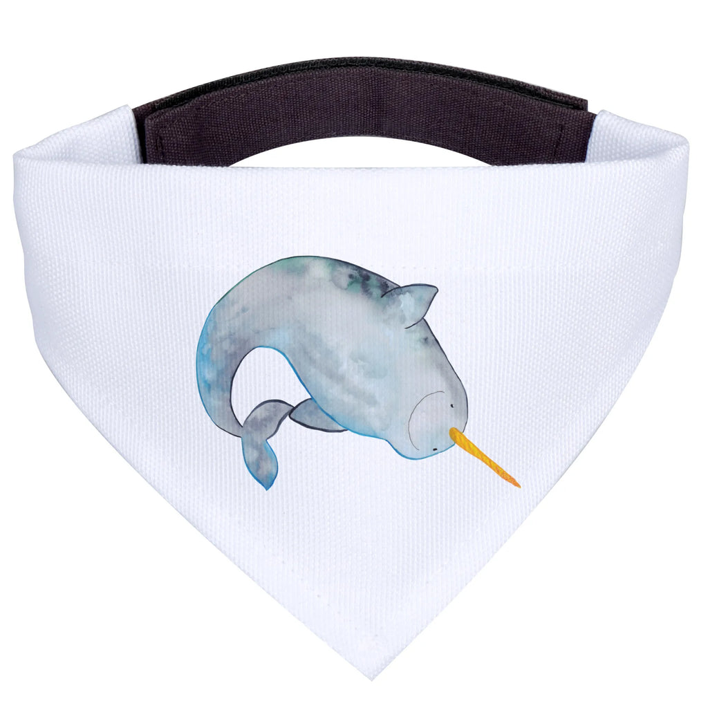 Dog neckerchief Narwhal Mittelgroße Hunde, Halstuch, Tuch, Hunde, Mittel, Hundehalstuch, Meer, Meerestiere, Urlaub, Kinderzimmer, Junggesellin, Wal, Narwal, Aufräumen, Putzen, Hausfrau