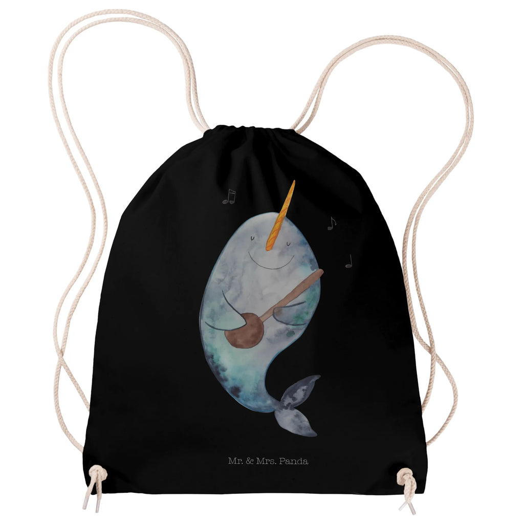 Drawstring bag narwhal guitar sports bag, jute bag, hipster, gym bag, bag, carrier bag, Seafood, aquatic animals, ocean, sea, fish, shells, corals, reef, whale, narwhal, sea urchin, lobster, platypus, turtle, manatee, crocodile, orca, shrimp, gifts for seafood lovers, water world, underwater animals, underwater world, vacation, deep sea, seafood fans, gift ideas, seafood decoration, seafood posters, frustration, problem solving, dancing, talks, guitar, problems