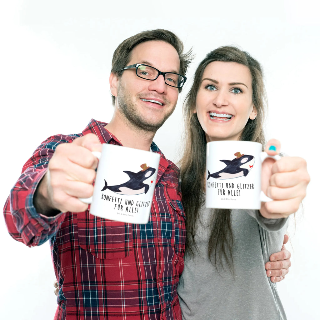 Child's mug orca cylinder coffee cup, kindergarten, camping mug, mug, plastic cup, drinking cup, Seafood, aquatic animals, ocean, sea, fish, shells, corals, reef, whale, narwhal, sea urchin, lobster, platypus, turtle, manatee, crocodile, orca, shrimp, gifts for seafood lovers, water world, underwater animals, underwater world, vacation, deep sea, seafood fans, gift ideas, seafood decoration, seafood posters, glitter, feast, confetti, party, celebration, congratulations, birthday