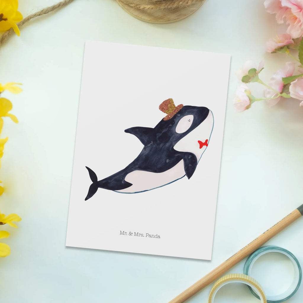 Postcard orca cylinder Einladungskarten Geburtstag, Einladungskarte, Ansichtskarten, Geschenkkarte, Karte, Grußkarte, Dankeskarte, Einladung, Ansichtskarte, Einladung Geburtstag, Postkarte, Geburtstagskarte, Meerestiere, Meer, Urlaub, Glückwunsch, Orca, Glitter, Glitzer, Konfetti, Geburtstag, Fest, Fete, Narwal, Feier