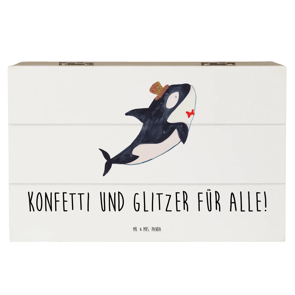 Holzkiste Orca Zylinder