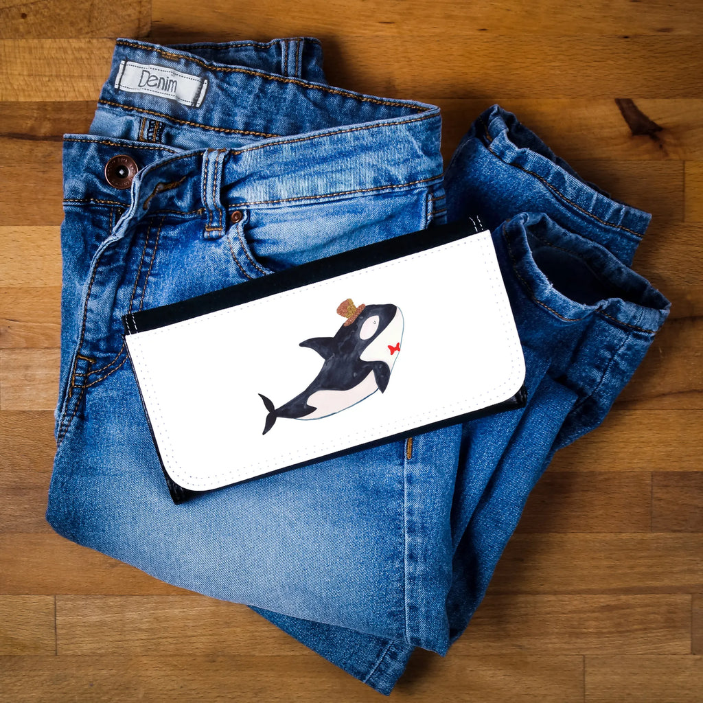 Ladies purse orca cylinder Purse, XXL, Ladies, Large, Wallets, Wallet, Seafood, aquatic animals, ocean, sea, fish, shells, corals, reef, whale, narwhal, sea urchin, lobster, platypus, turtle, manatee, crocodile, orca, shrimp, gifts for seafood lovers, water world, underwater animals, underwater world, vacation, deep sea, seafood fans, gift ideas, seafood decoration, seafood posters, congratulations, birthday, party, celebration, glitter, feast, confetti