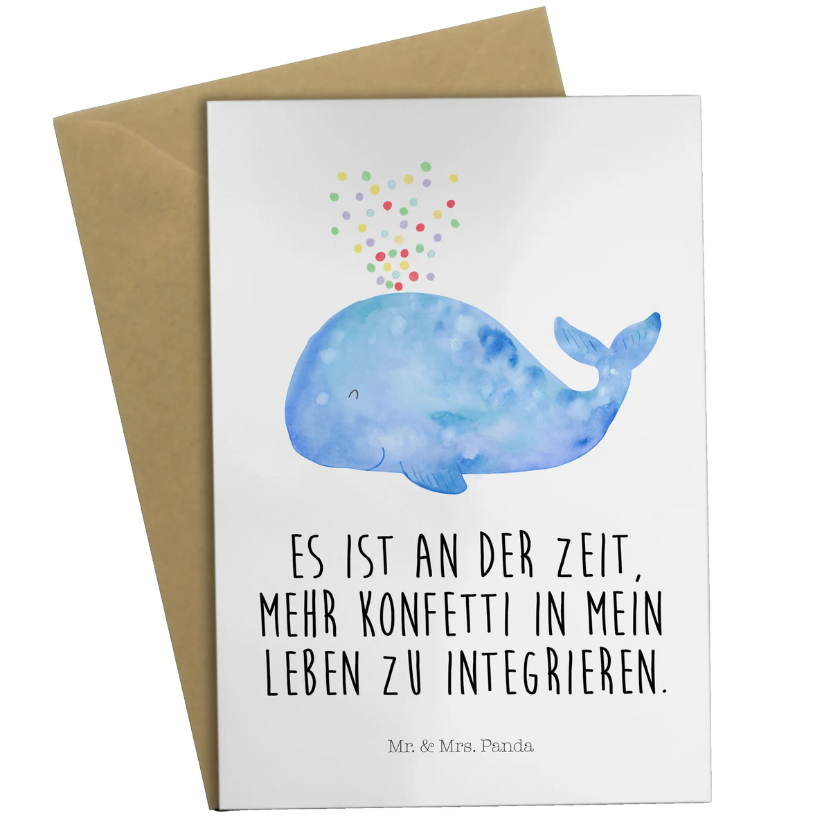 Greetings card whale confetti greeting card, invitation card, birthday card, folding card, wedding card, Seafood, aquatic animals, ocean, sea, fish, shells, corals, reef, whale, narwhal, sea urchin, lobster, platypus, turtle, manatee, crocodile, orca, shrimp, gifts for seafood lovers, water world, underwater animals, underwater world, vacation, deep sea, seafood fans, gift ideas, seafood decoration, seafood posters, new beginning, diet, separation, whales, losing weight, new start, confetti, Whale, birthday, motivation, period of life
