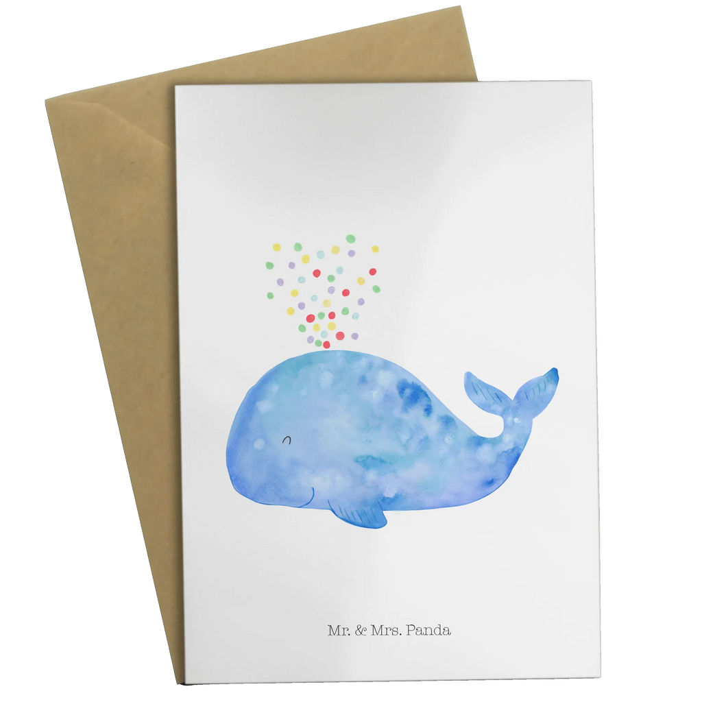 Grußkarte Wal Konfetti Klappkarte, Geburtstagskarte, Glückwunschkarte, Hochzeitskarte, Grußkarte, Ansichtskarten, Einladungskarte, Karte, Meerestiere, Meer, Urlaub, Neuanfang, Diät, Trennung, Wale, Abnehmen, Neustart, Konfetti, Wal, Geburtstag, Motivation, Lebensabschnitt