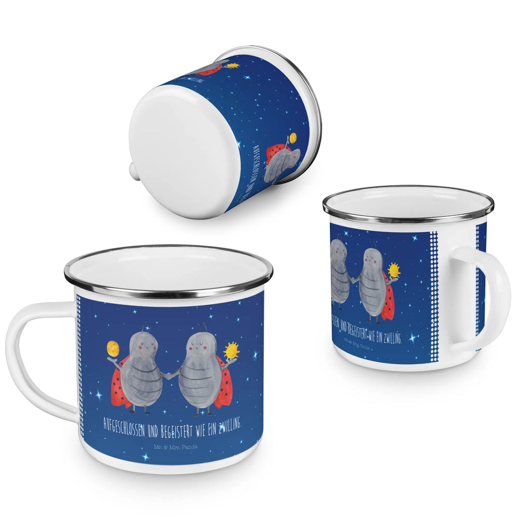 Enamel camping mug Star sign twin Emaille Tasse, Teebecher, Becher, Emailletasse, emaillebecher, Campingtasse, Pott, Metalltasse, Emaille Becher, wanderbecher, wandertasse, reisetasse, metallbecher, Tasse Emaille, Kaffeetasse, Campingbecher, Reisebecher, Tasse, Teetasse, Blechtasse, Trinkbecher, Kaffeebecher, blechbecher, becher emaille, Horoskop, Astrologie, Aszendent, Sternzeichen, Tierkreiszeichen, Geschenk Juni, Zwilling Sternzeichen, Zwillingsbruder, Zwillinge, Geburtstag Mai, Marienkäfer, Zwillingsschwester, Glückskäfer, Geschenk Mai, Zwilling Geschenk