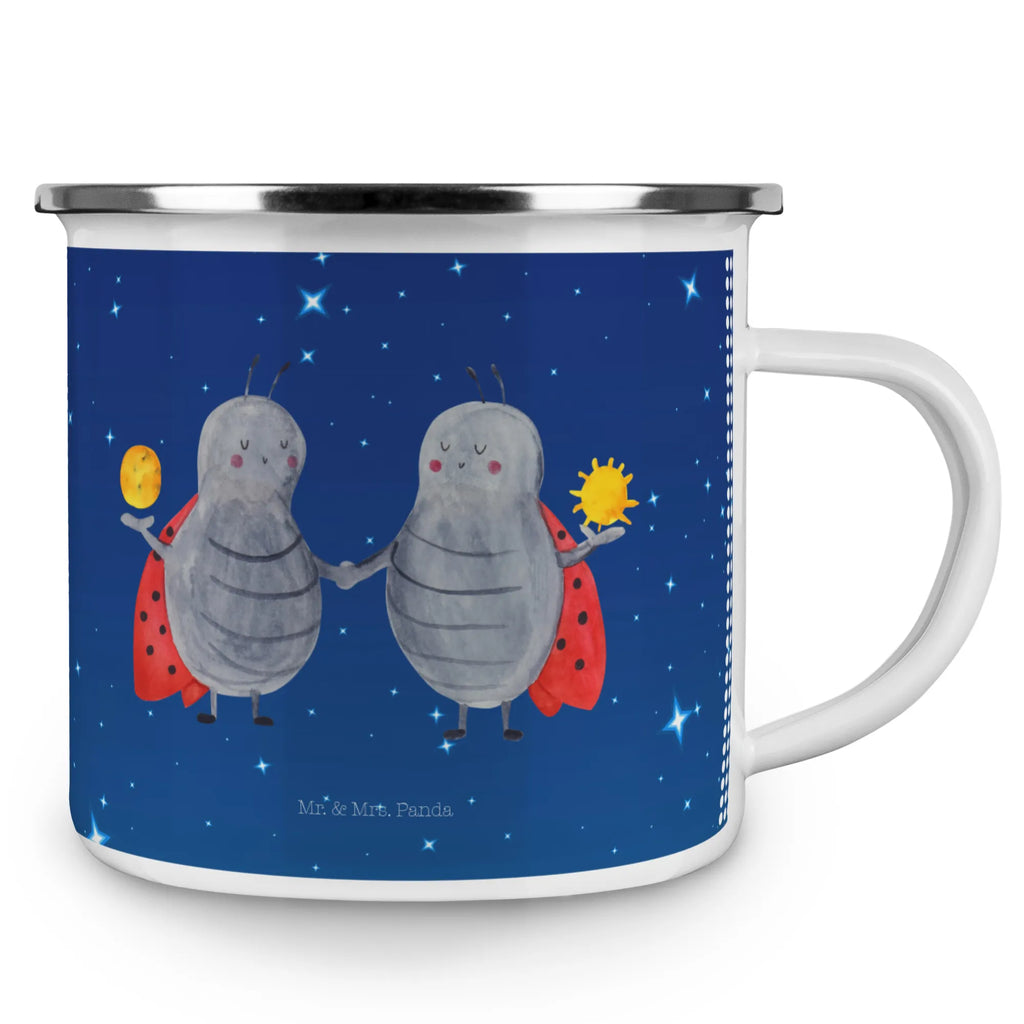 Enamel camping mug Star sign twin Emaille Tasse, Teebecher, Becher, Emailletasse, emaillebecher, Campingtasse, Pott, Metalltasse, Emaille Becher, wanderbecher, wandertasse, reisetasse, metallbecher, Tasse Emaille, Kaffeetasse, Campingbecher, Reisebecher, Tasse, Teetasse, Blechtasse, Trinkbecher, Kaffeebecher, blechbecher, becher emaille, Horoskop, Astrologie, Aszendent, Sternzeichen, Tierkreiszeichen, Geschenk Juni, Zwilling Sternzeichen, Zwillingsbruder, Zwillinge, Geburtstag Mai, Marienkäfer, Zwillingsschwester, Glückskäfer, Geschenk Mai, Zwilling Geschenk