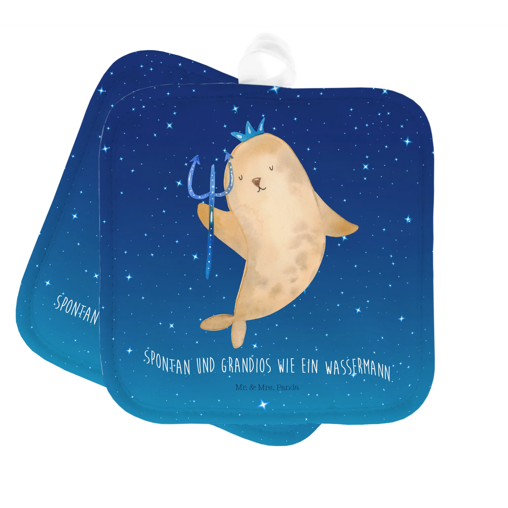 2er Set Topflappen  Sternzeichen Wassermann topfhalter, Topflappen, Topfuntersetzer, Topfhandschuhe, Topflappen Set, Topflappen 2er Set, Topflappenset, 2er Set Topflappen, Horoskop, Astrologie, Aszendent, Sternzeichen, Tierkreiszeichen, Meer Geschenk, Geschenk Januar, Geburtstag Februar, Wassermann Geschenk, Nix, Geschenk Februar, Meermann, Wassermann Sternzeichen, Geburtstag Januar